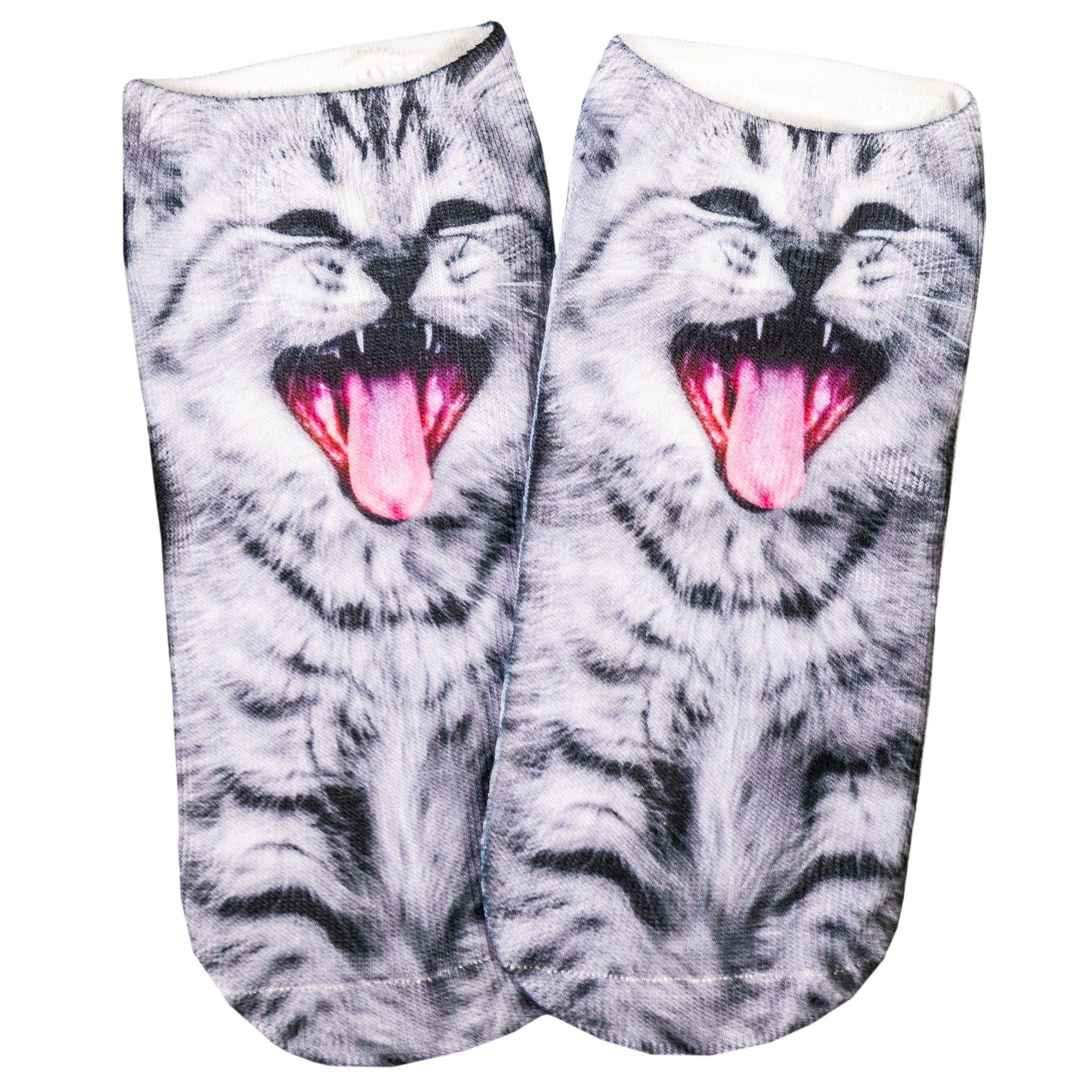 cosey Sneakersocken 1 Paar Sneaker Socken – Katzen Design – Einheits-Größe günstig online kaufen