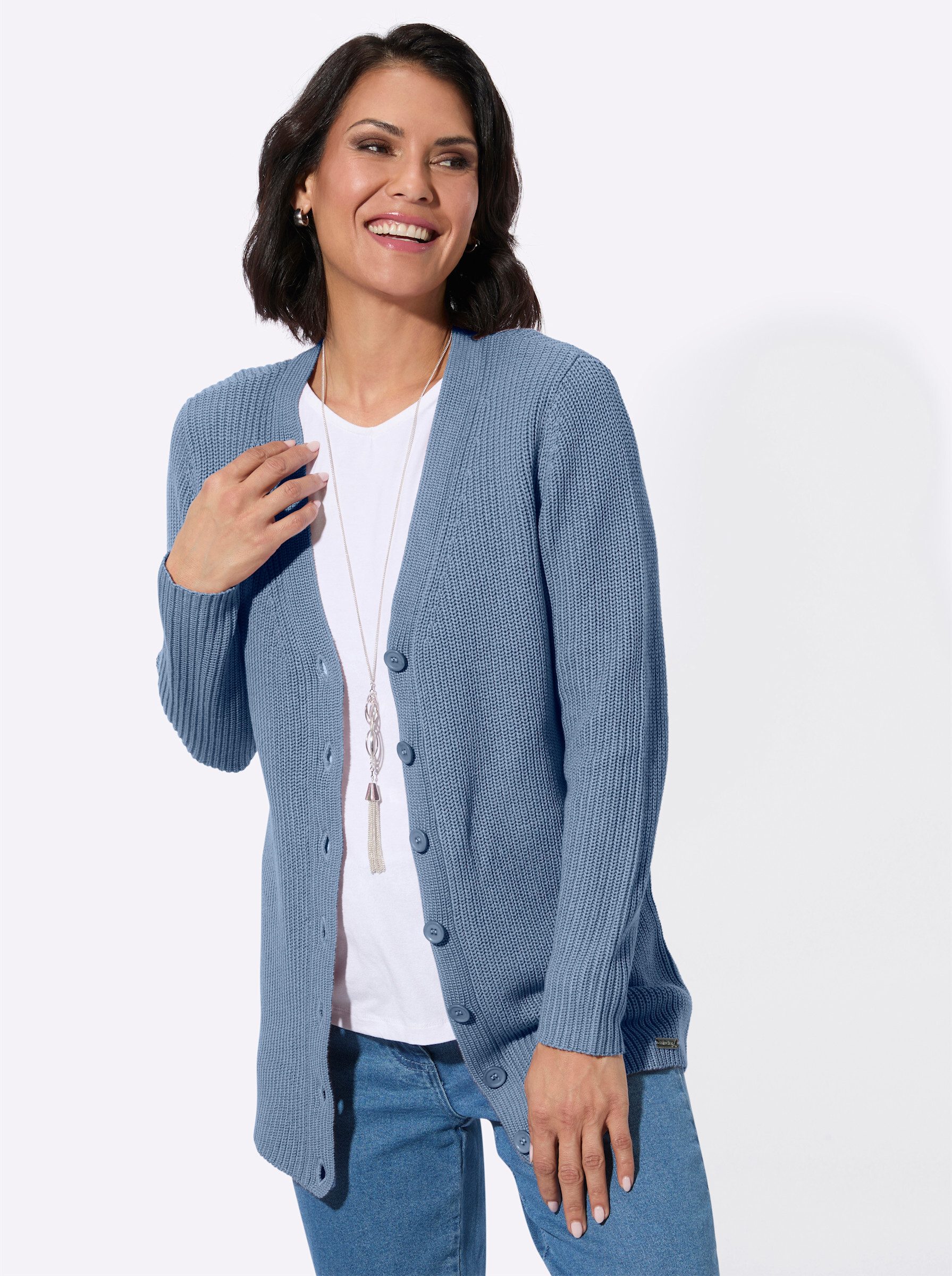 Witt Strickjacke Strickjacke Langarm