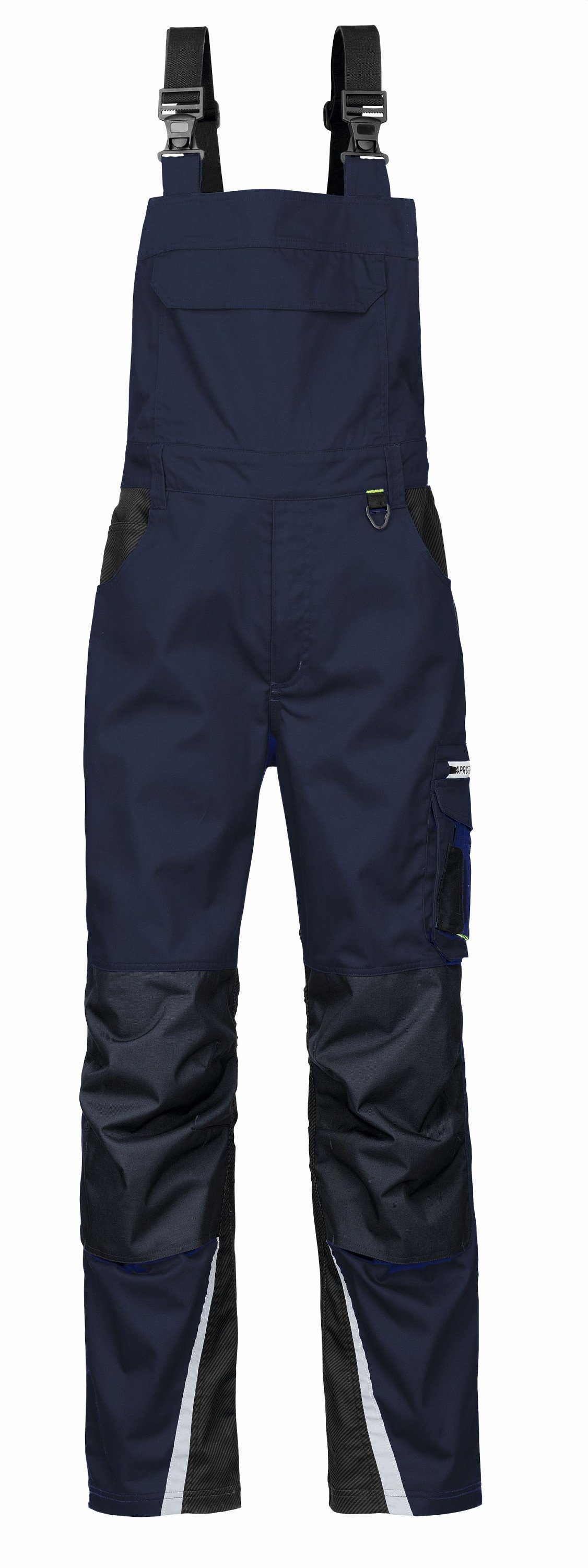Arbeitslatzhose Latzhose IOWA navy/grau Größe 54