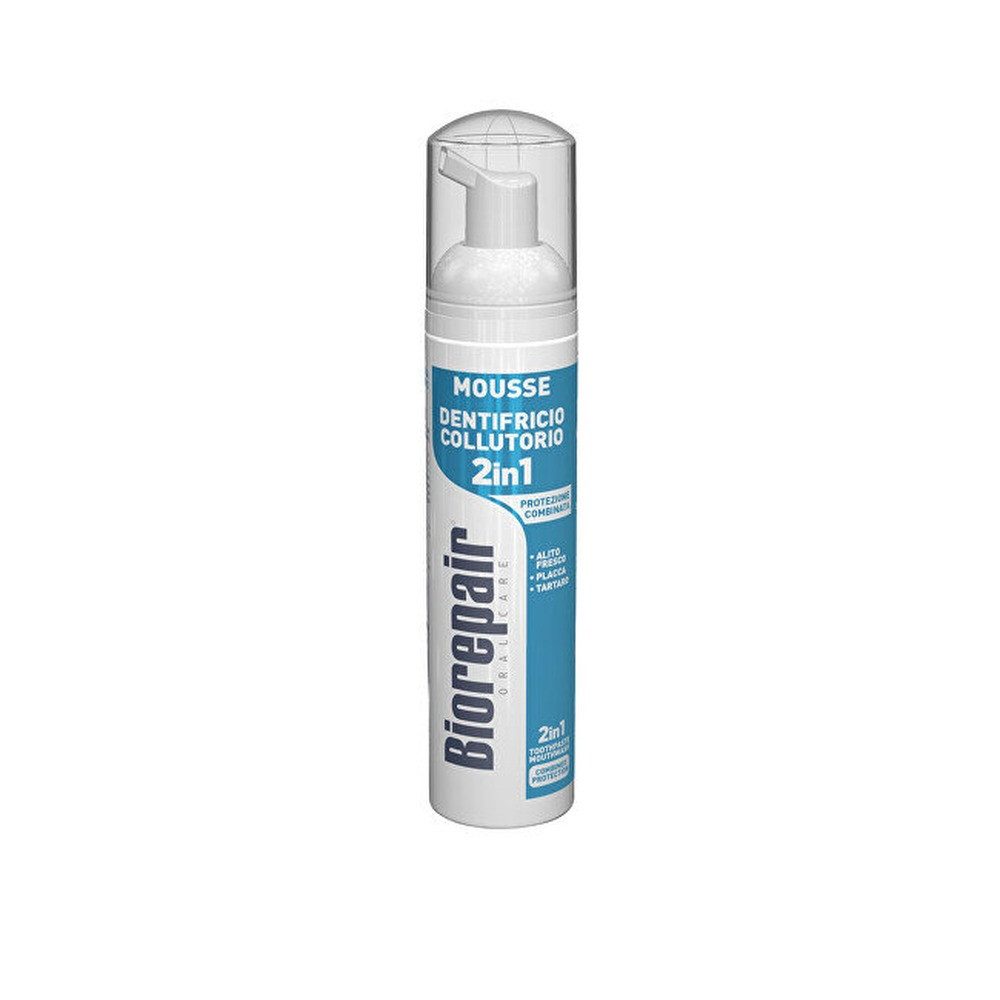 Biorepair Mundwasser Zahnschaum 2in1 Kombinierter Schutzschaum