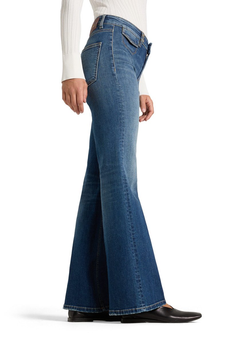 Cambio Schlagjeans Fabienne pocket