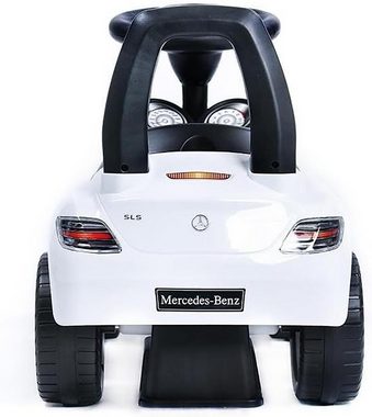 DOTMALL Spielfahrzeug-Erweiterung Mercedes Benz Foot-Powered Kids Car White Lustiges Geschenk