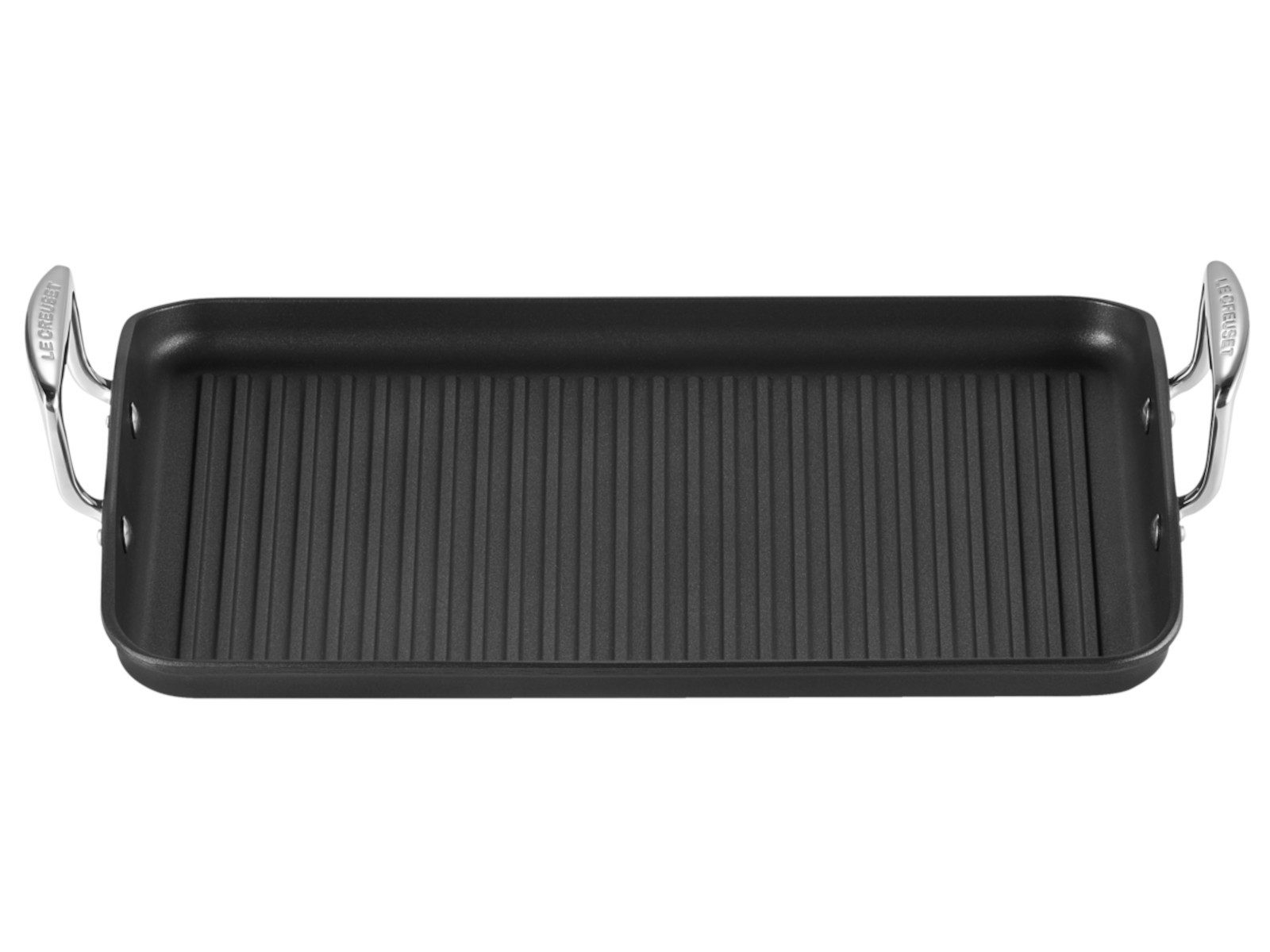 LE CREUSET Grillpfanne Grillplatte mit Rillen 35x25cm