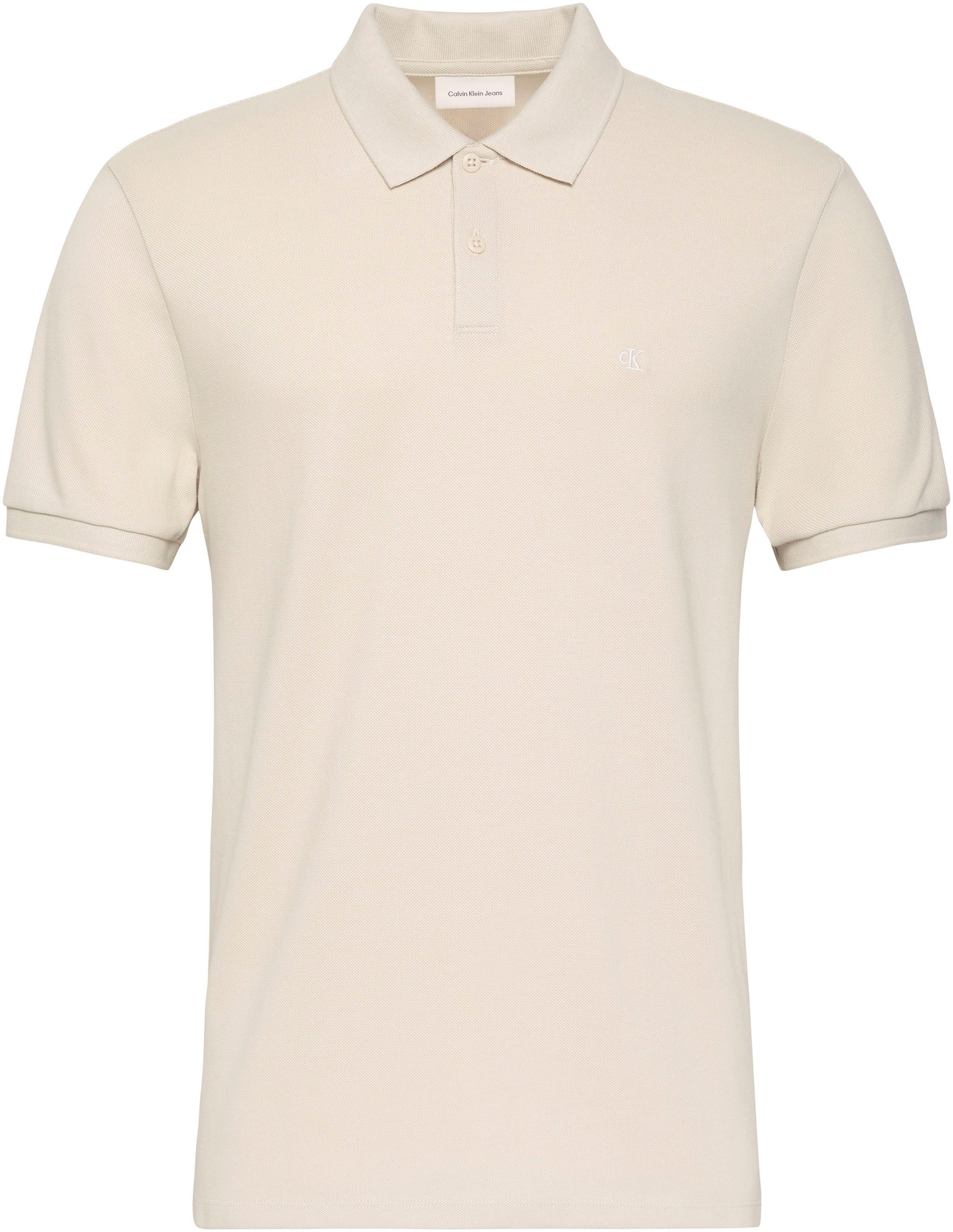 Calvin Klein Jeans Poloshirt SS CASUAL PIQUE CLASSIC POLO Mit Rundhalsaussc günstig online kaufen