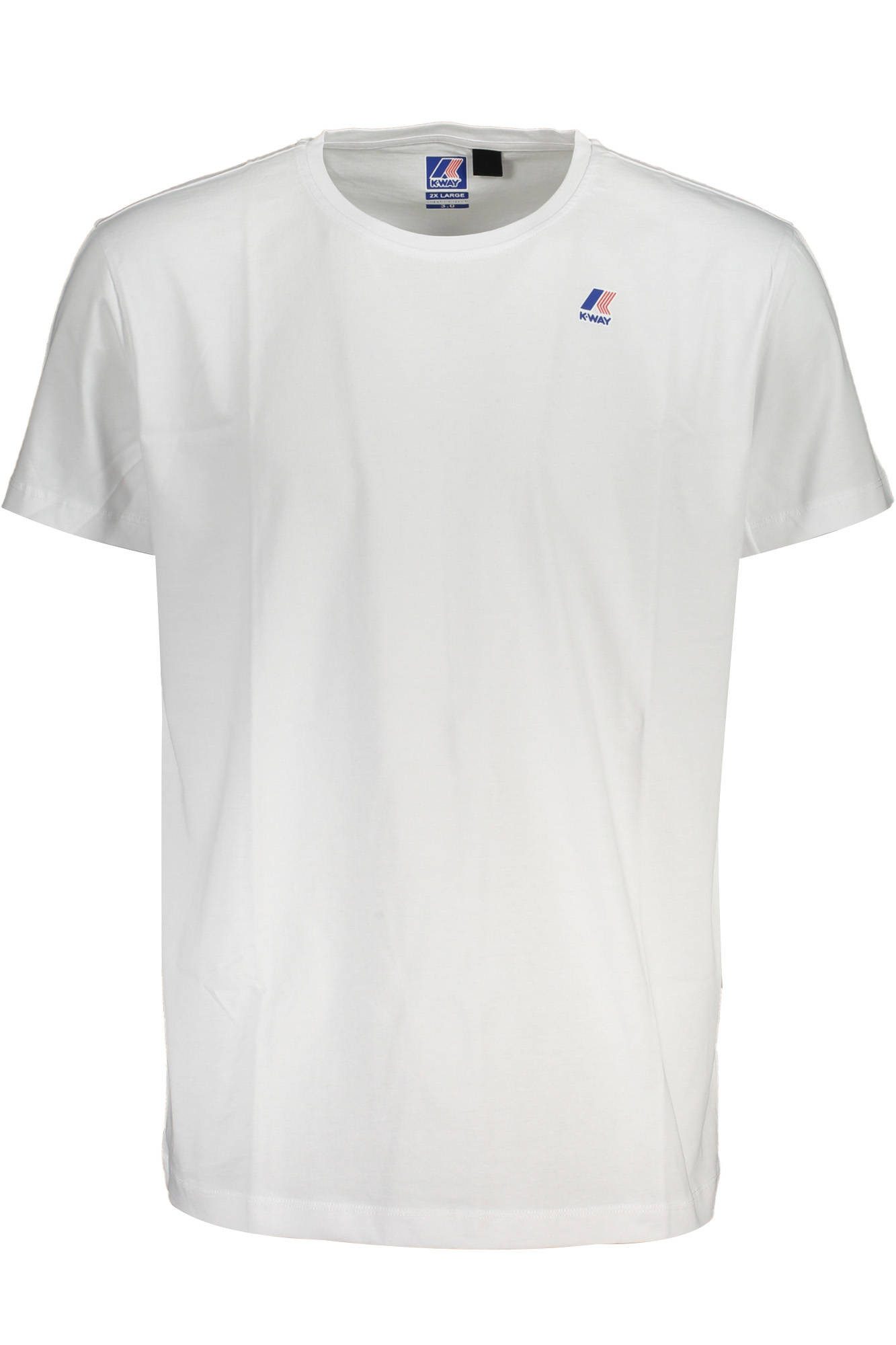 K-Way T-Shirt Herren Kurzarm T-Shirt Weiß – Stilvolles Design günstig online kaufen
