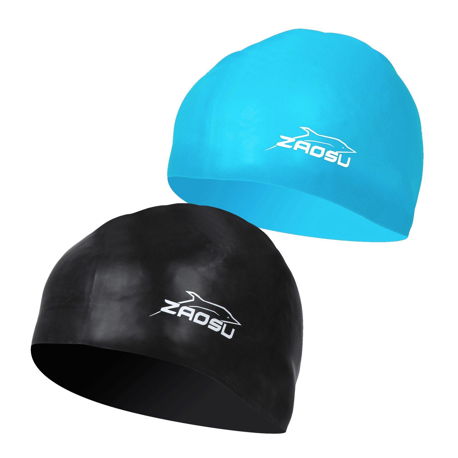 ZAOSU Badekappe Long Hair Cap - Langhaar Schwimmkappe