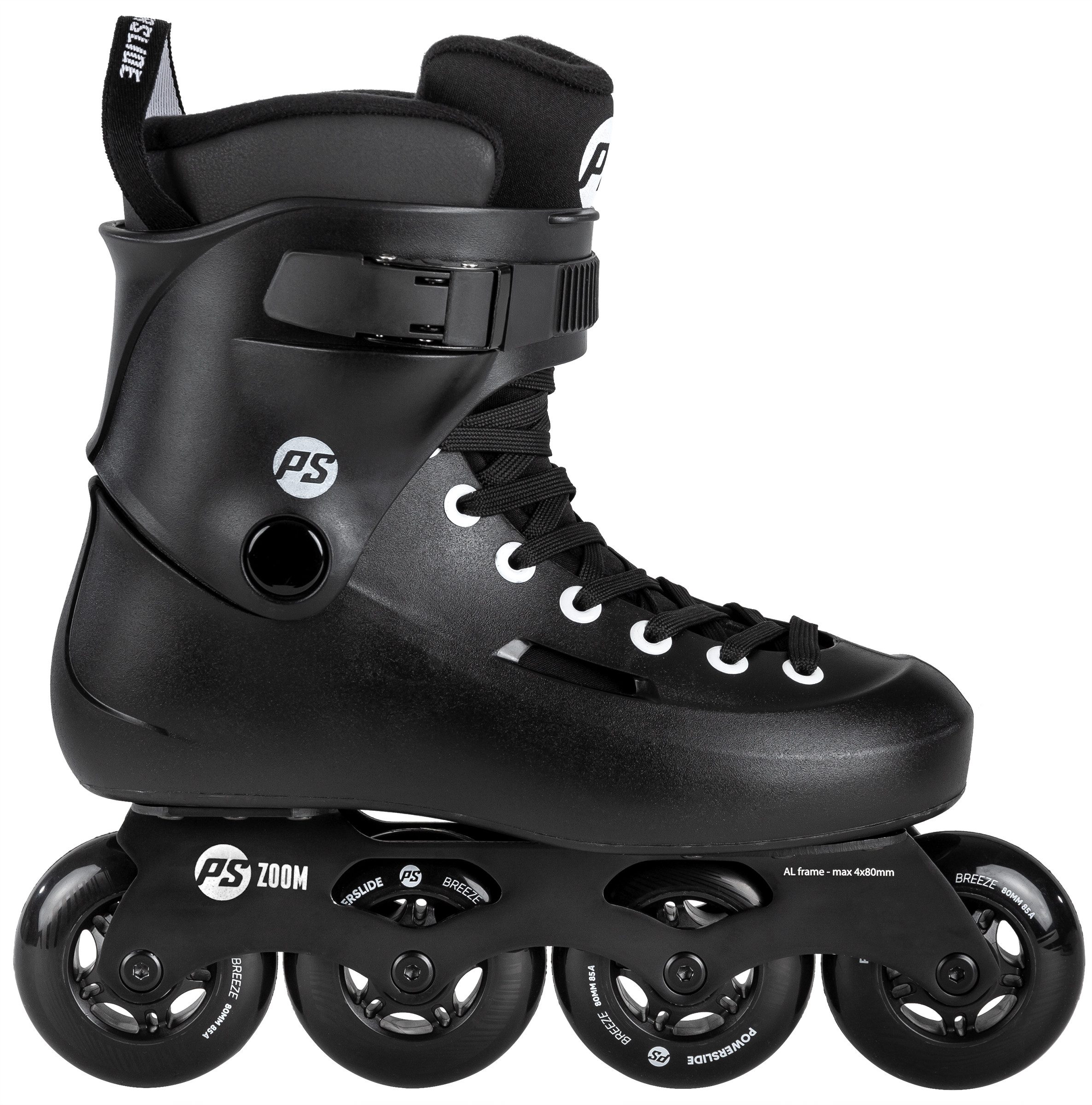 Powerslide Inlineskates Zoom Black 80