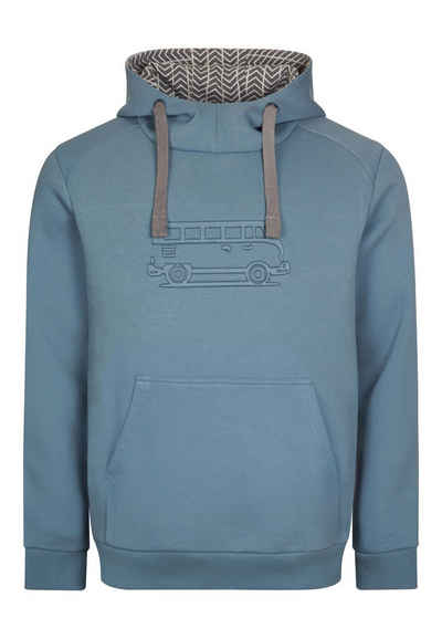 Elkline Hoodie Lake Van VW-Bulli Stick auf der Brust Sweatware