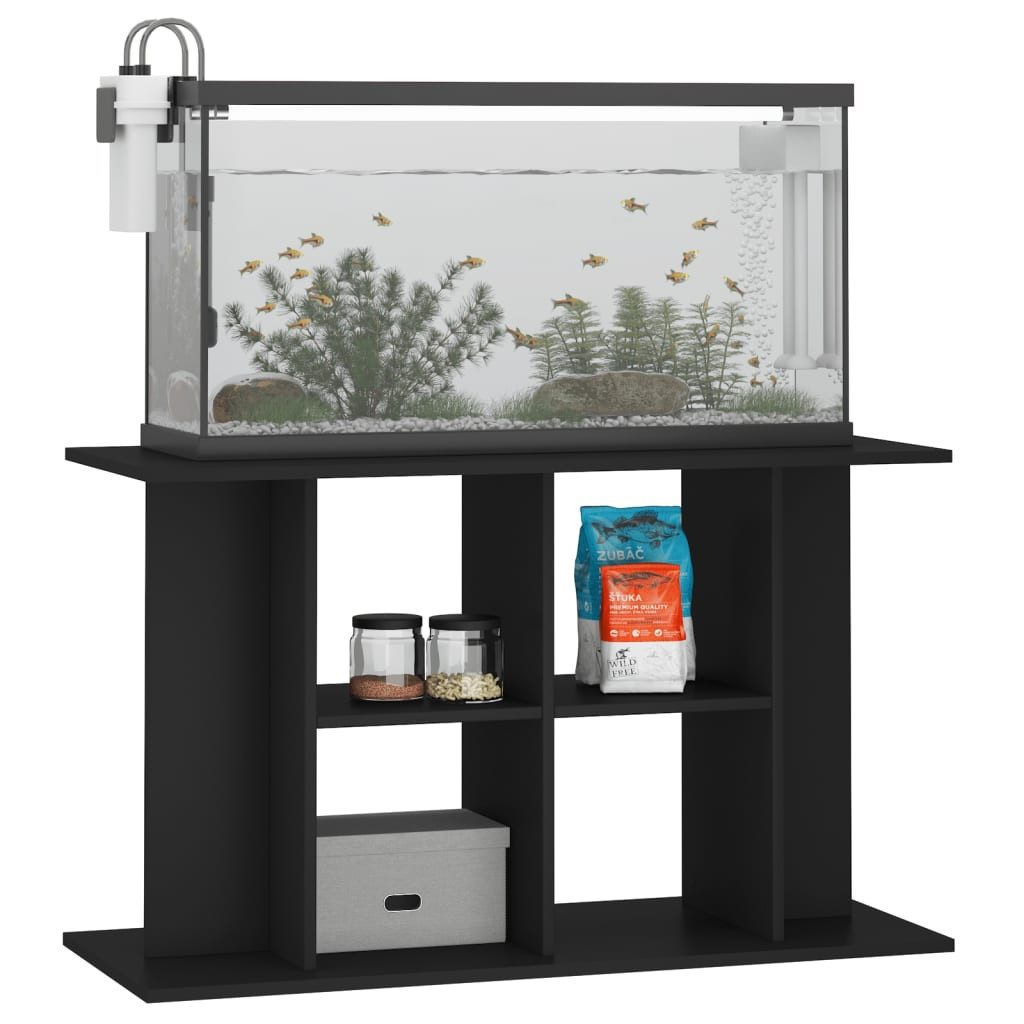 vidaXL Aquariumunterschrank Aquariumständer Schwarz 100x40x60 cm günstig online kaufen