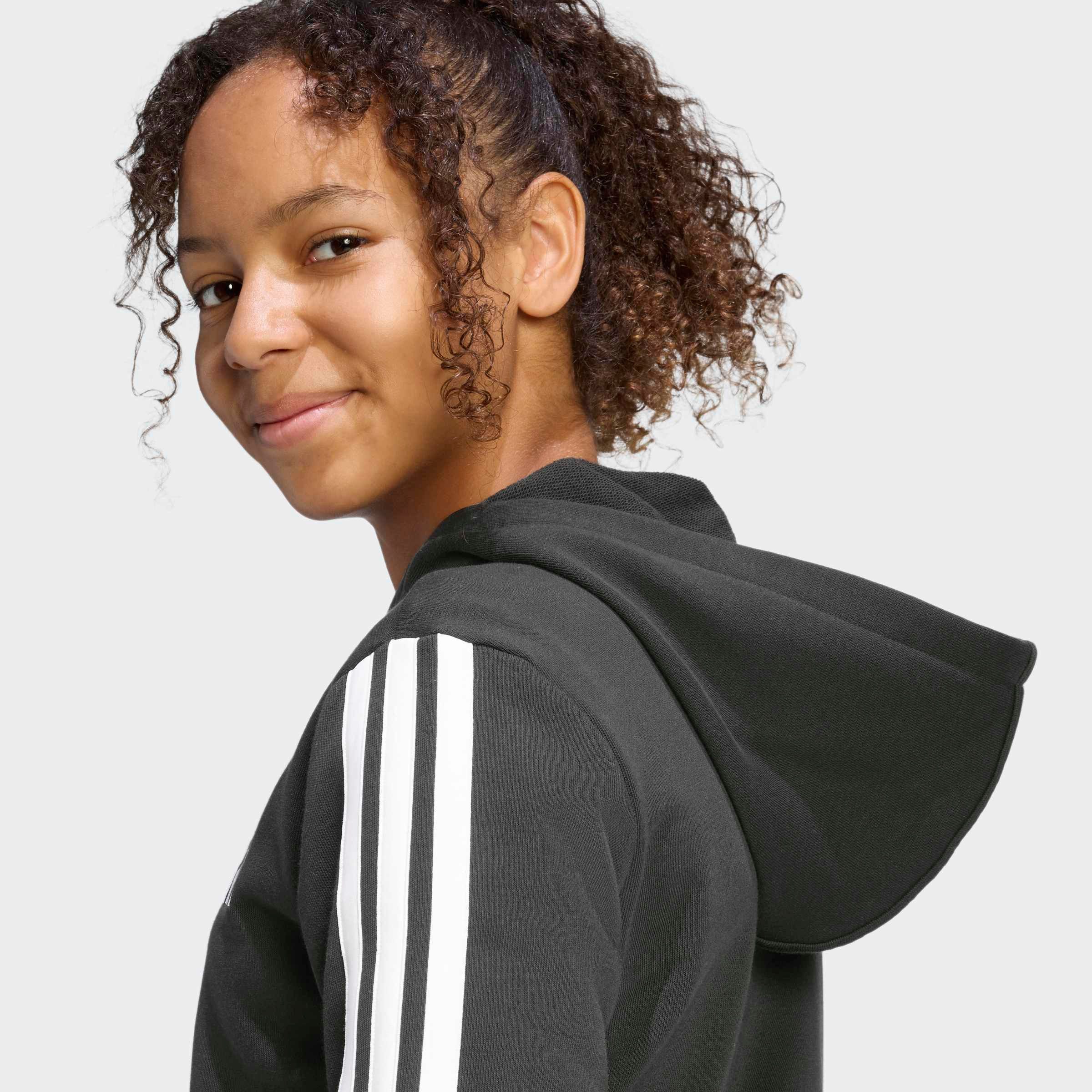 adidas Sportswear Kapuzensweatshirt ESSENTIALS FULL ZIP HOODIE – Bild 4 von 5