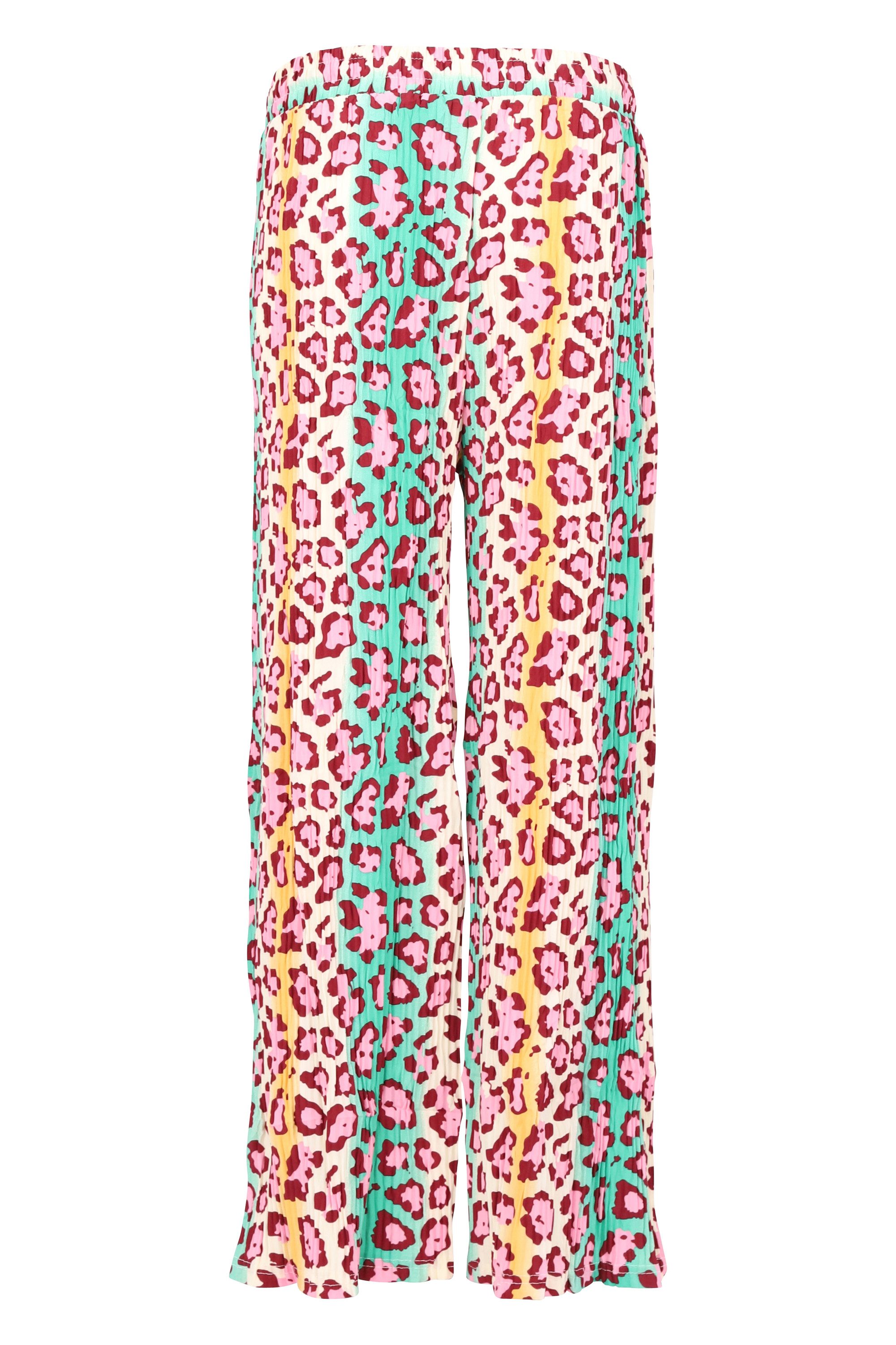malito more than fashion Palazzohose Damen Plissee-Hose 883 Plissee Schlupfhose mit elastischem Bund 883