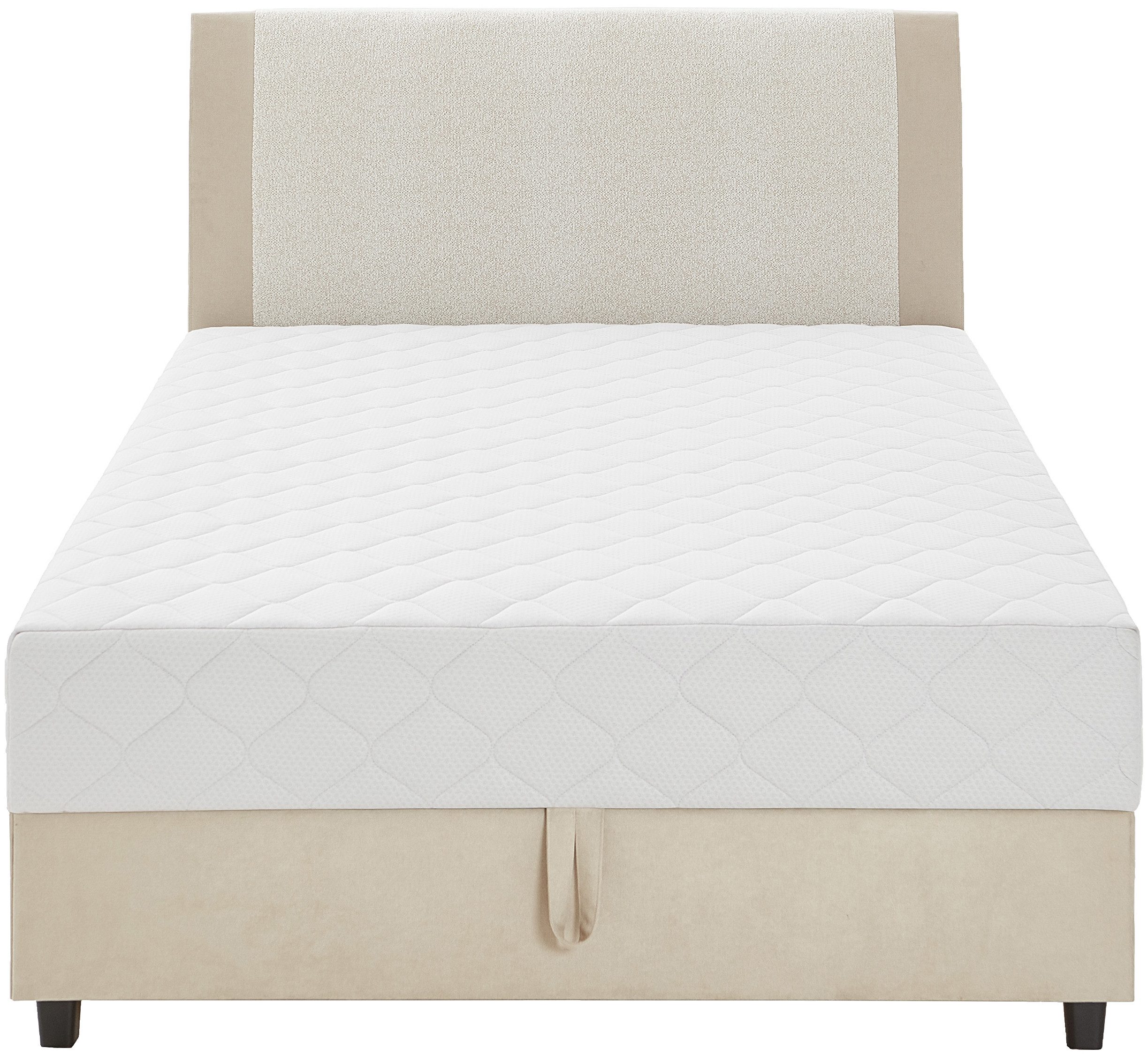 ATLANTIC home collection Boxbett Borgholm, mit Taschen-Federkernmatratze, Bettkasten und Absetzung im Kopteil