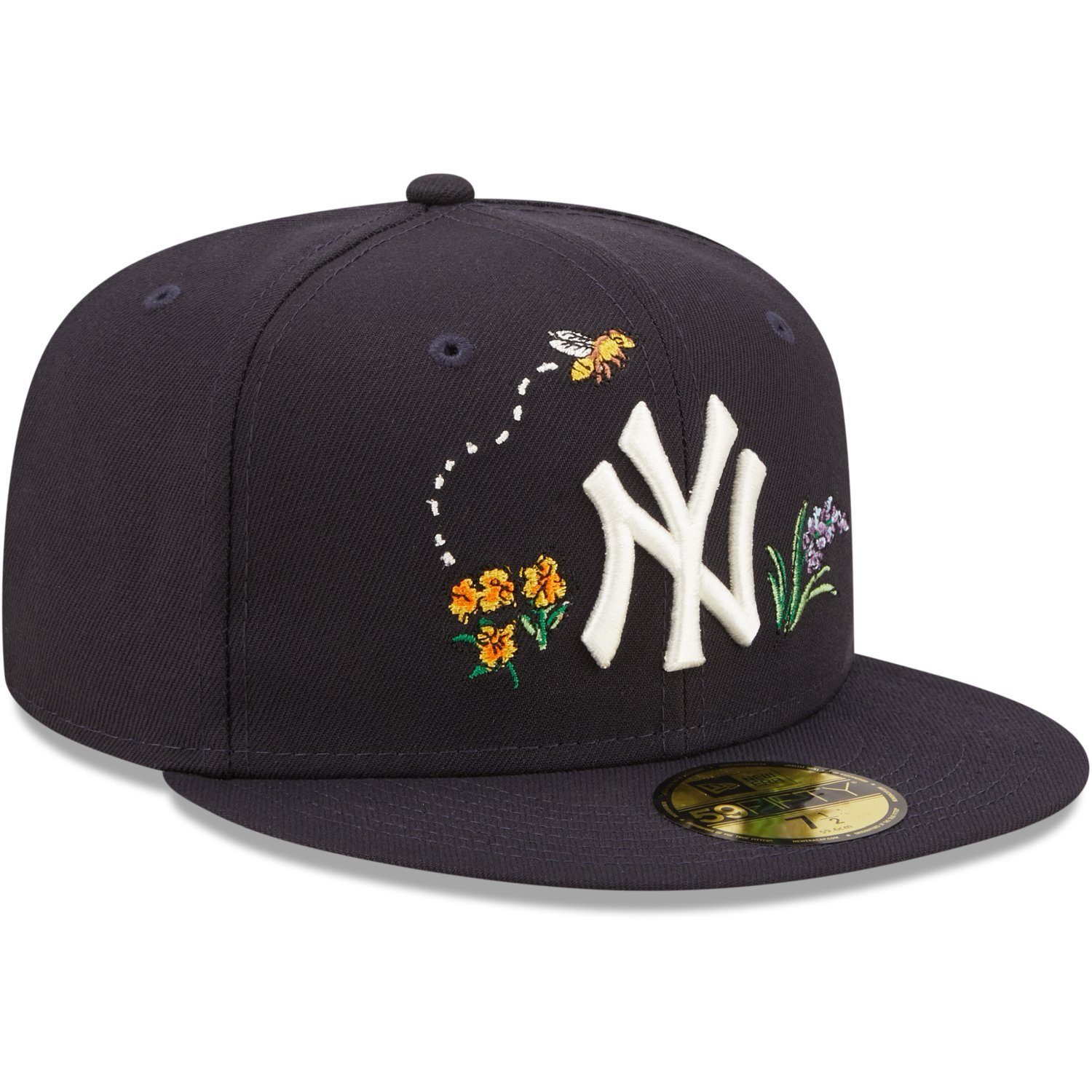 New Era Fitted Yankees York WATER Cap New FLORAL 59Fifty