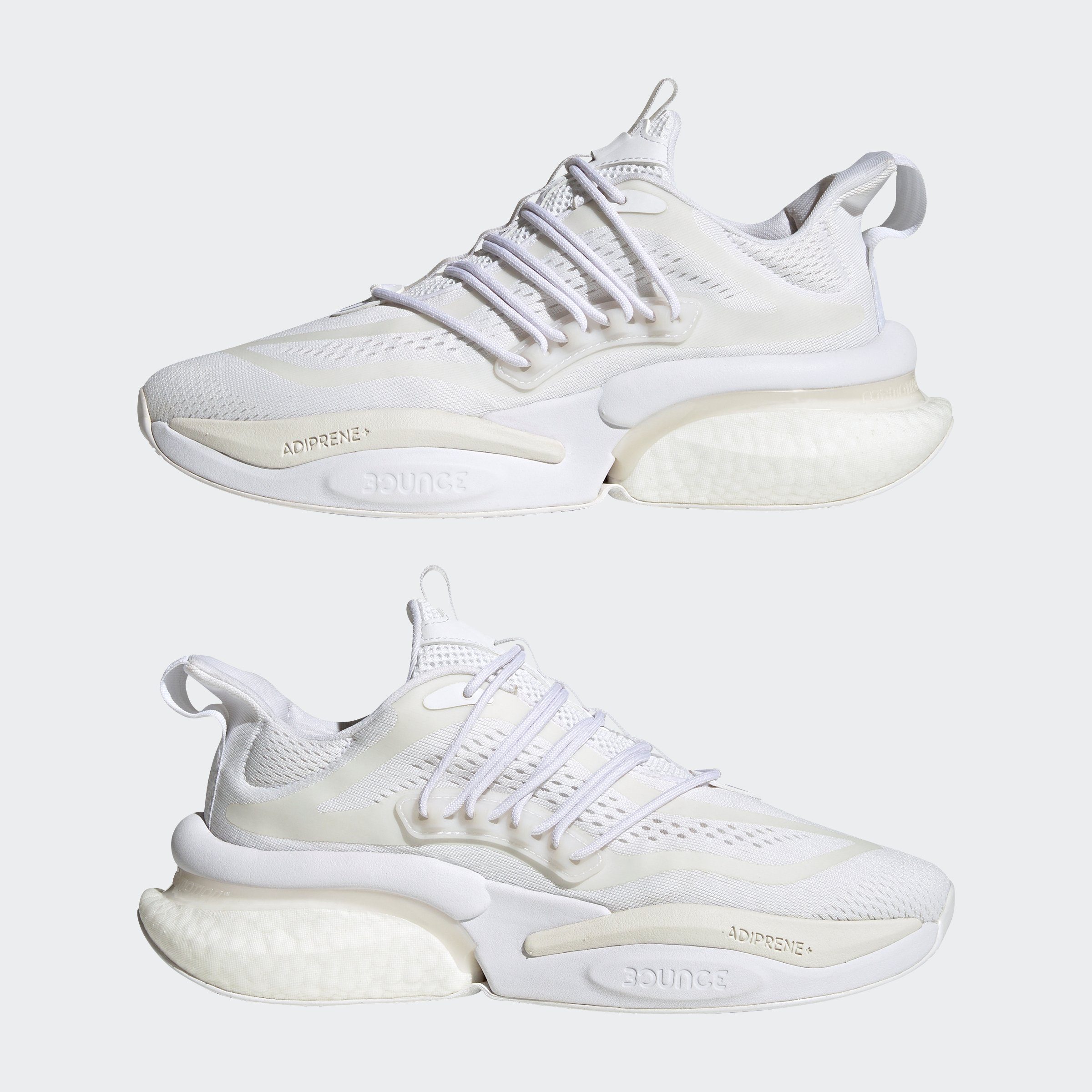 / White Chalk Cloud White adidas White / V1 ALPHABOOST Sportswear Core Sneaker