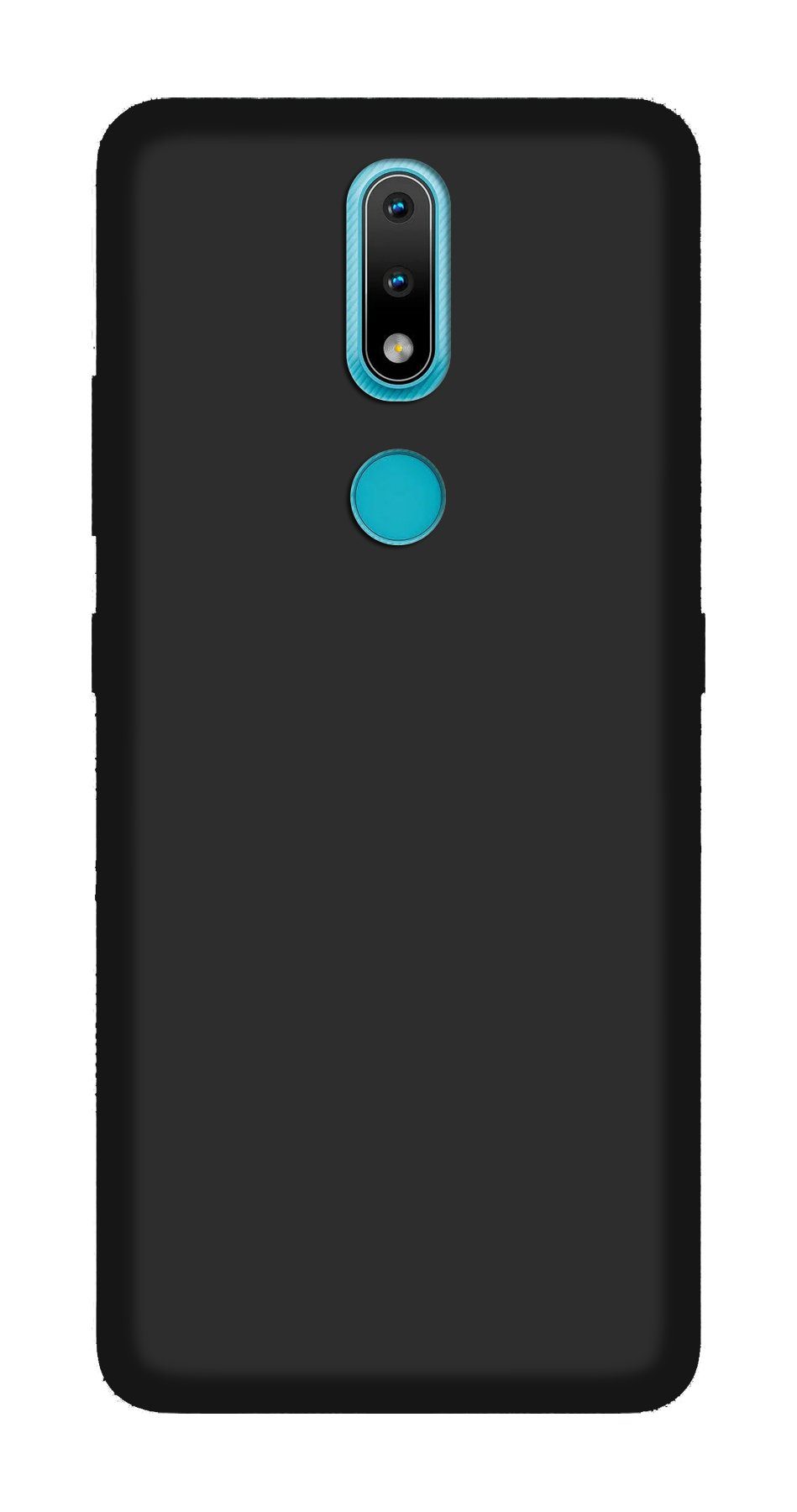 cofi1453 Handyhülle Silikon Hülle kompatibel mit NOKIA 2.4, Case Cover Schutzhülle Bumper