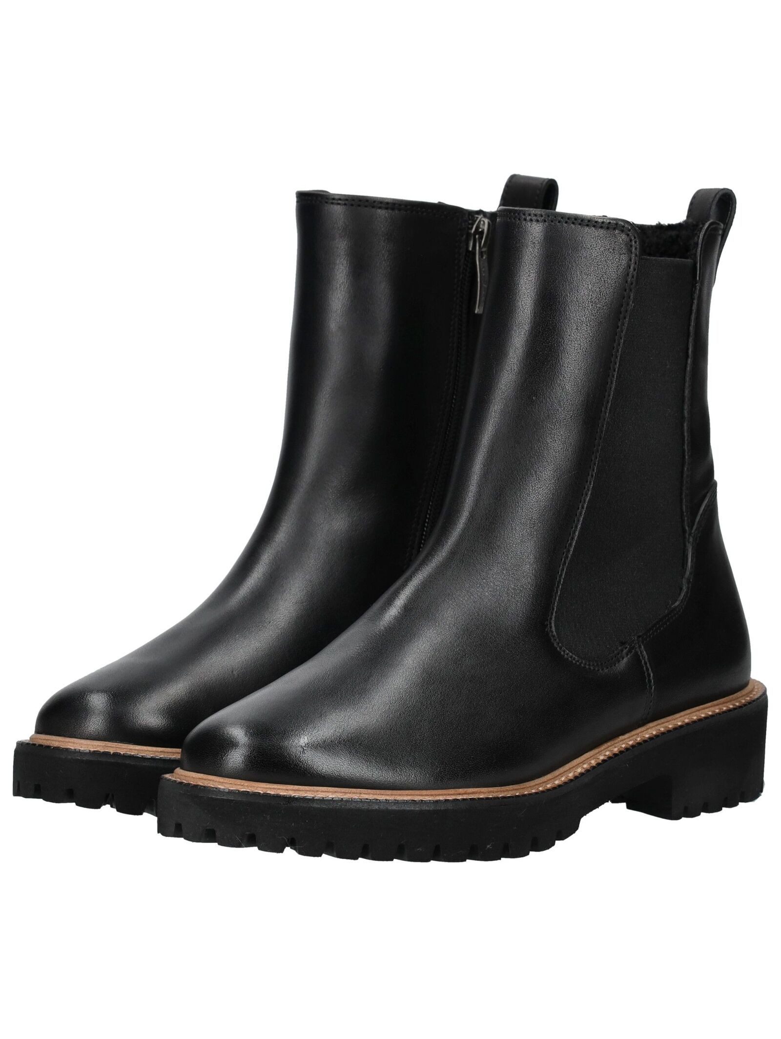 Paul Green Paul Green Stiefelette Leder/Textil Stiefelette