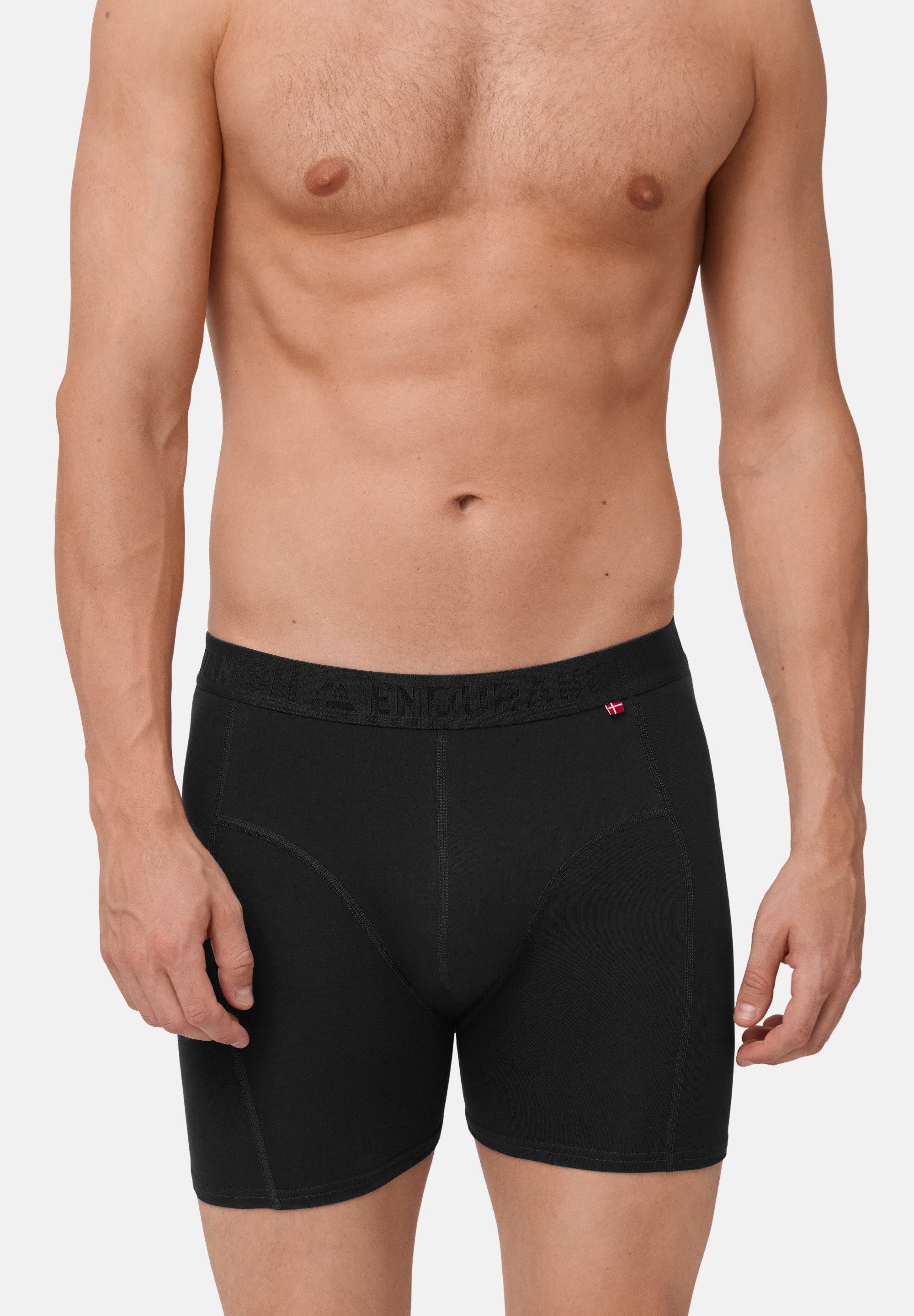 DANISH ENDURANCE Boxershorts Organic Trunks (6-St) aus Baumwolle, weicher Bund, ohne Etikett