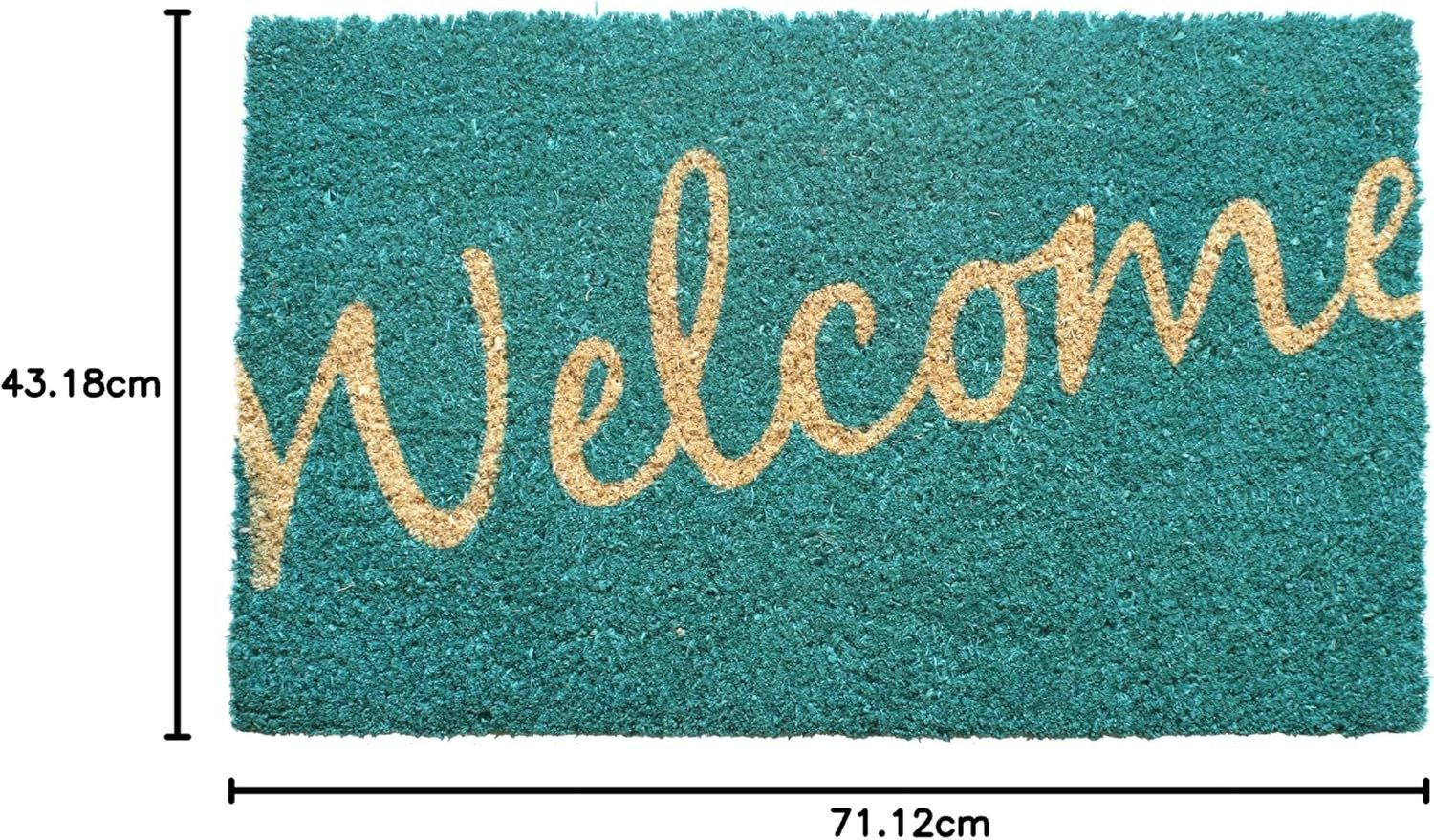 Entryways Fußmatte Entryways Handgewebte Kokosfußmatte Fußmmatte günstig online kaufen