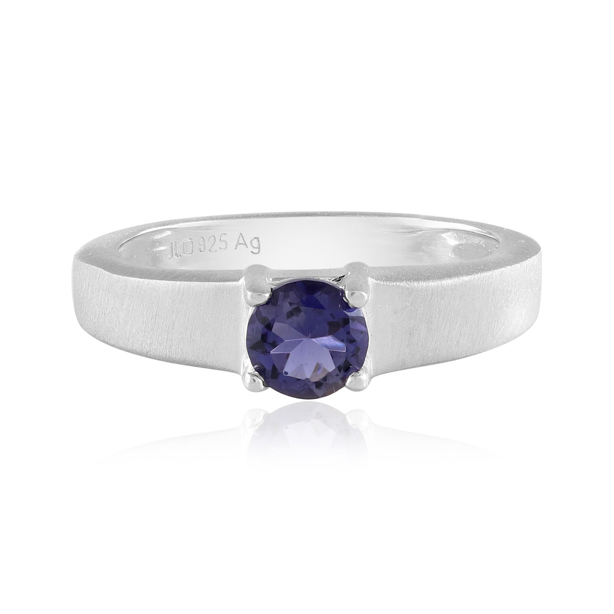 Cavill Solitärring Indischer Iolith Silber Ring (1-tlg)