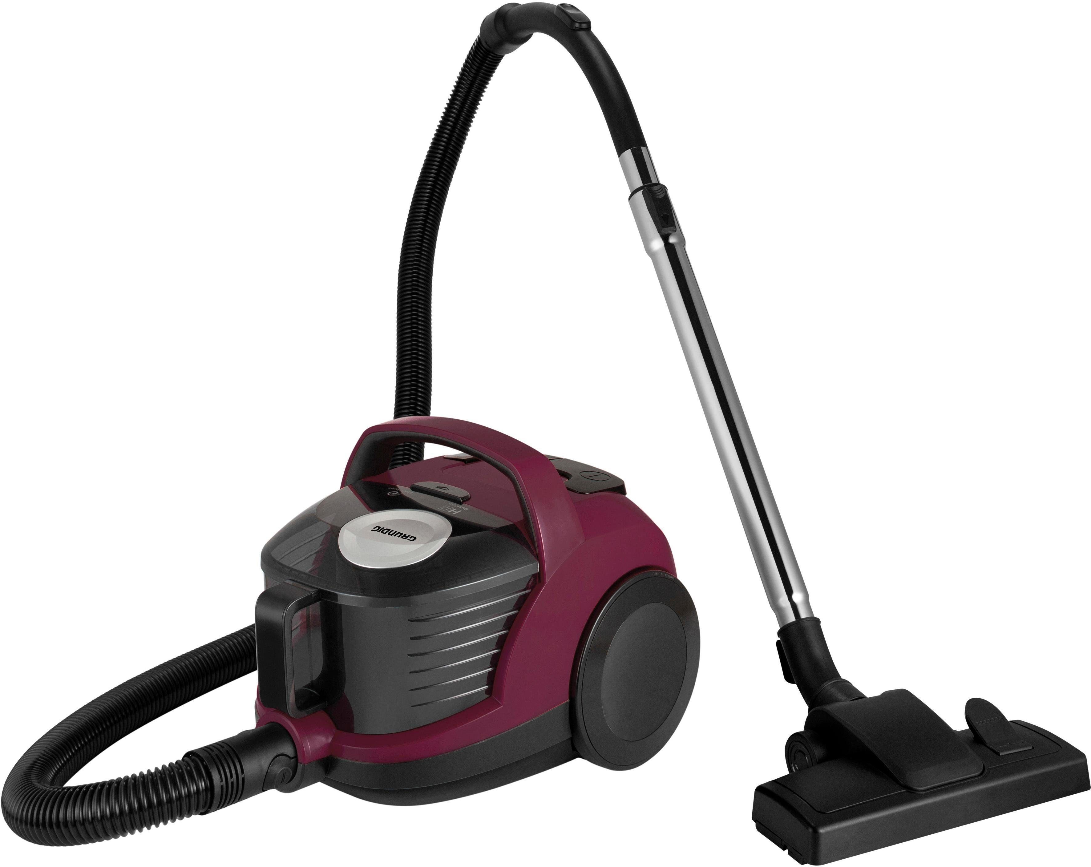 Grundig Bodenstaubsauger VCC 3870 A, 800 W, beutellos, 800W Staubsauger mit DustSeal, 1,8L Volumen & leisen 76 dB