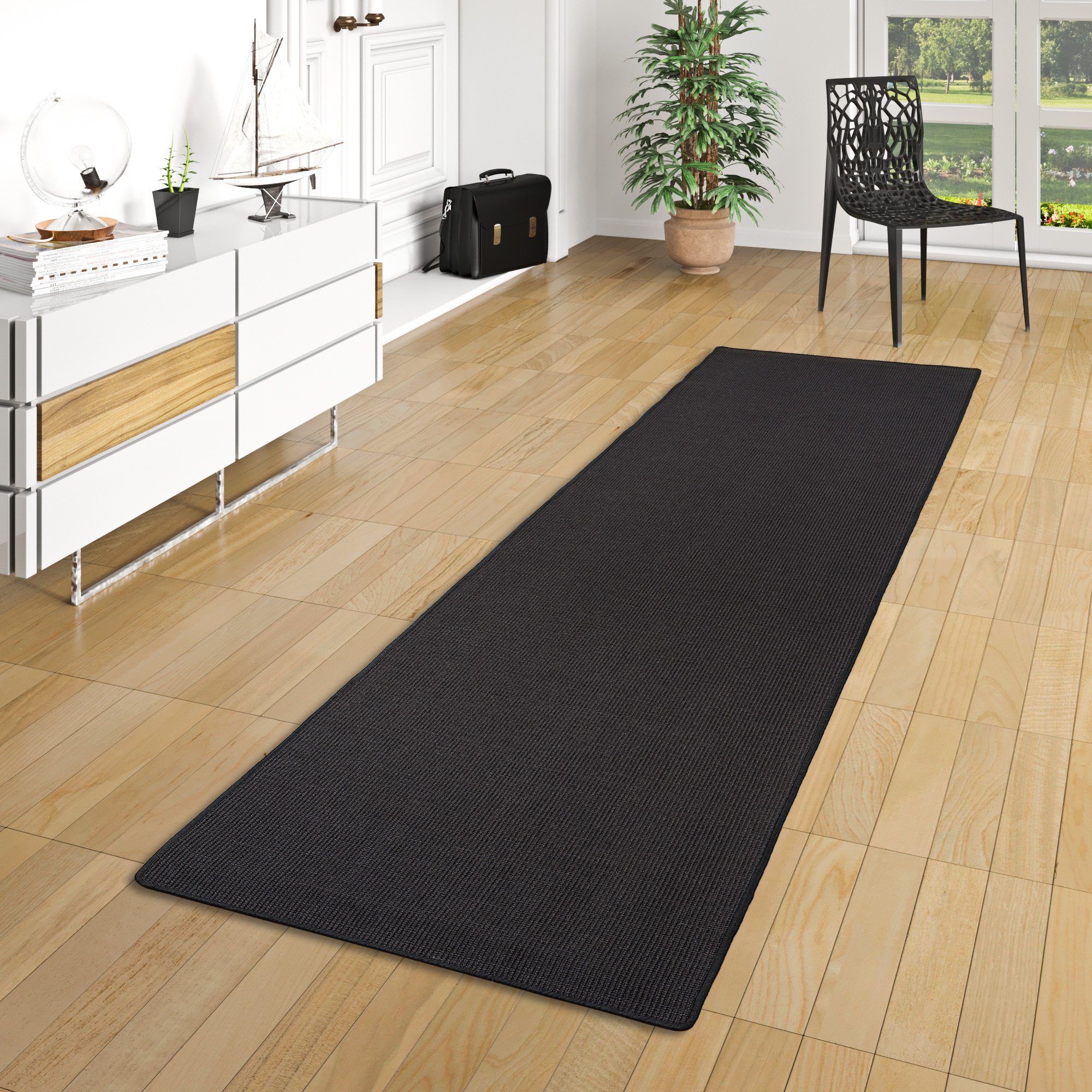 Snapstyle Sisalteppich Sisal Natur Läufer Teppich, Rechteckig, Höhe: 6 mm