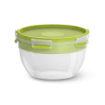Emsa Salatbox »Rund CLIP & GO Kunstoff 2.6 L«, Kunststoff, (1-tlg)