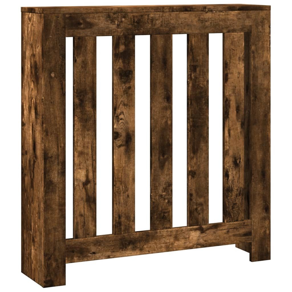 vidaXL Heizungsverkleidung 78 x 20 x 82 cm Heizkörperverkleidung Räuchereiche 78x20x82 cm Spanpla