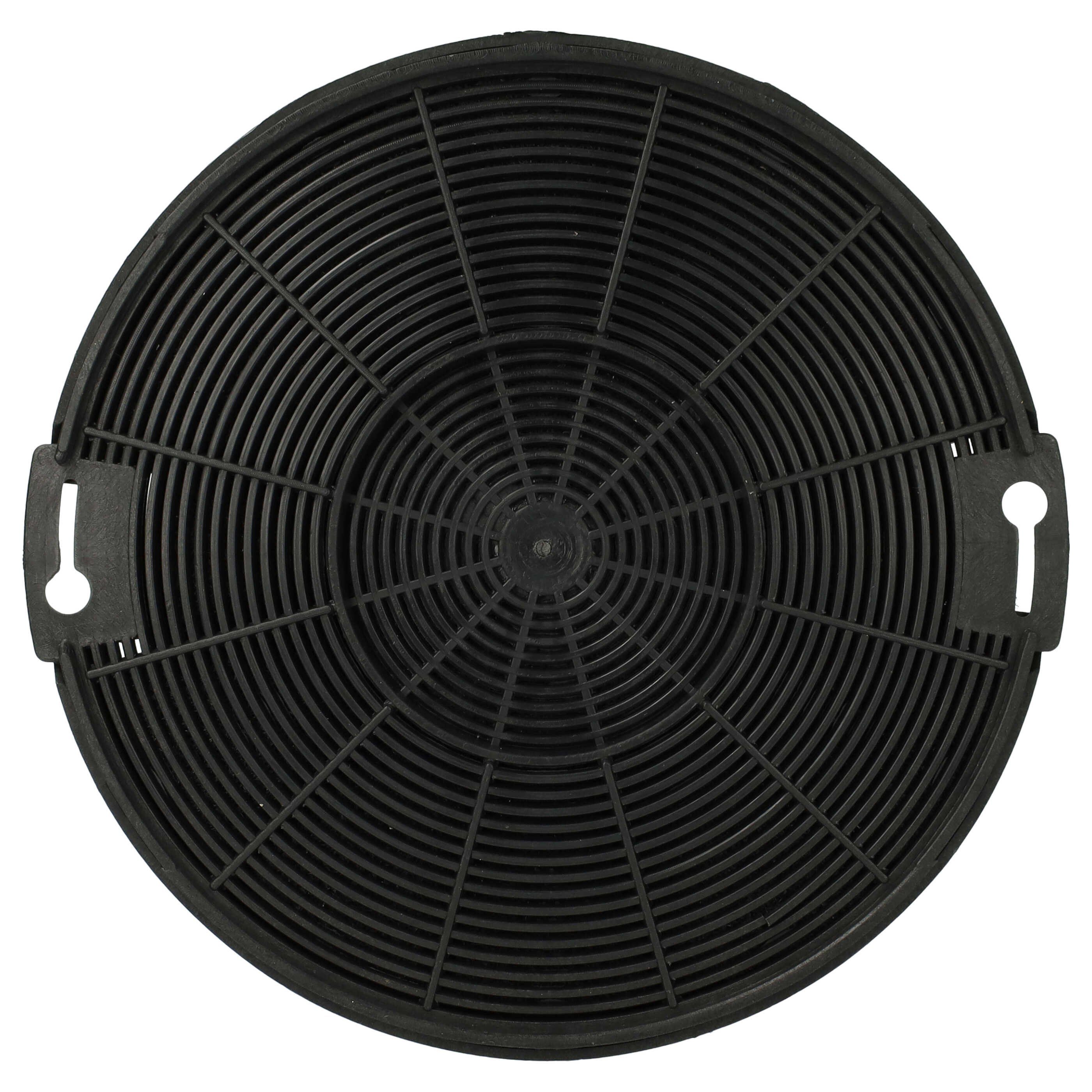 vhbw Aktivkohlefilter passend für Zanussi ZHP637X, ZHP615W, ZHP615X, ZHG713G, ZHG714G, Zubehör für Zanussi ZHP637X ZHP615W ZHP615X ZHG713G ZHG714G