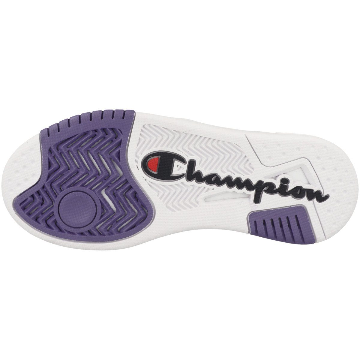 Sneaker Cut Z80 white-violet Perforation Low Shoe Damen Champion