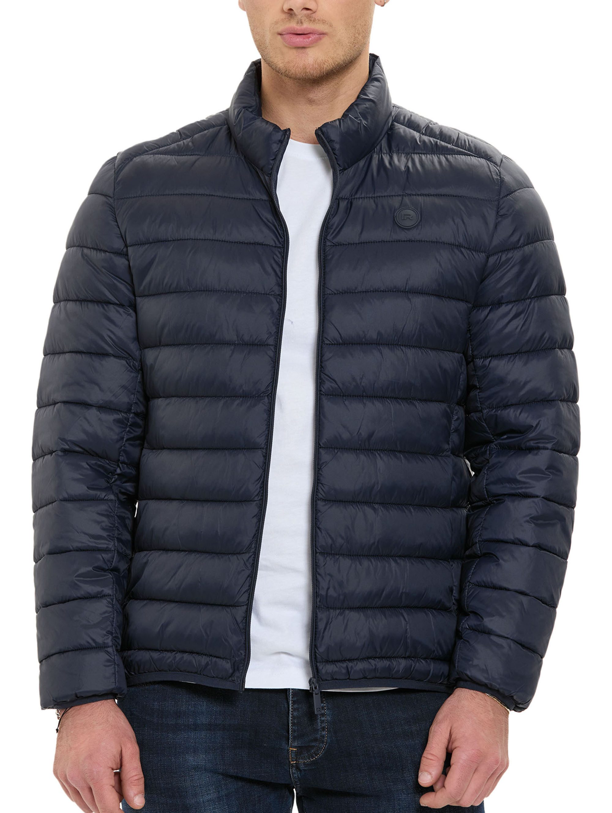 RedBridge Sommerjacke mit Stehkragen und Reißverschluss Steppjacke Casual Leichte Wattierung, horizontale Steppung