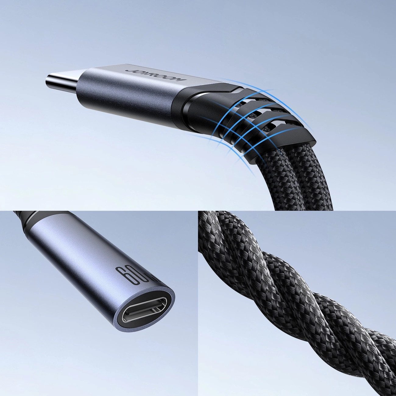 JOYROOM SY-C03 USB-C auf 2x USB-C 2in1 DAC-Adapter – Audio Adapter Audio-Adapter