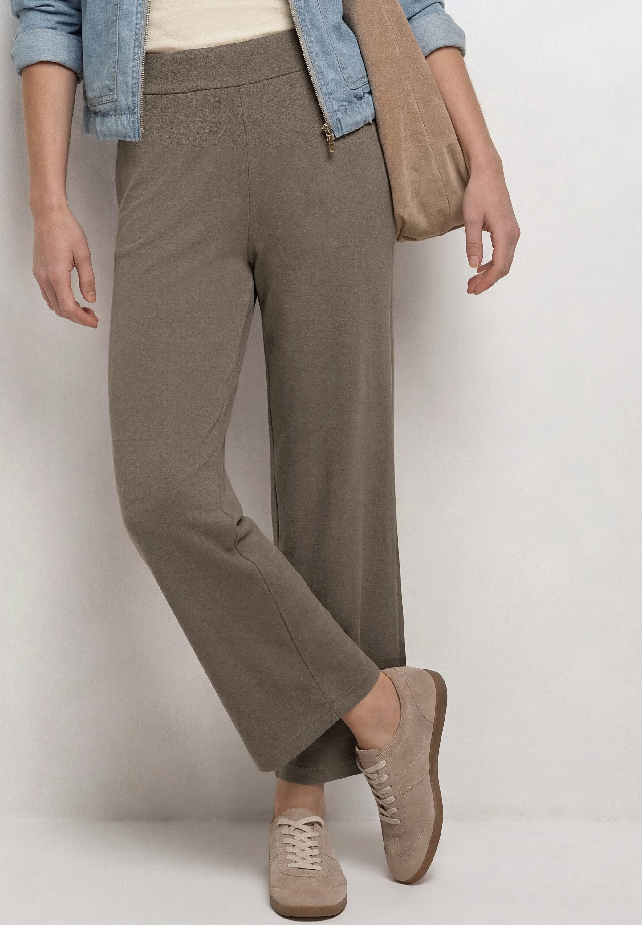 STREET ONE Stoffhose High Waist