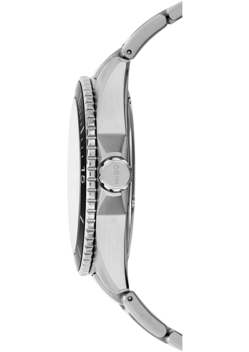 Mido Taucheruhr Mido Herren Uhr M0264301105100 Ocean Star 200 Edelstahl, (1-tlg)