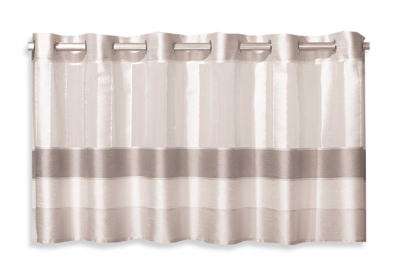Panneaux   ¦ grau ¦ Synthetik ¦ Maße (cm): B: 140 H: 50 Gardinen & Rollos > günstig online kaufen