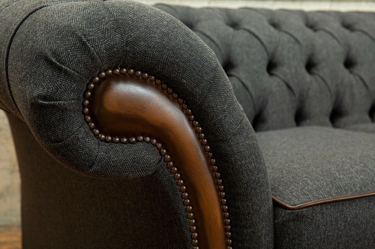 Chesterfield-Sofa, Polster Sitz Luxus Couchen JVmoebel Sofa Sofa Chesterfield Couch