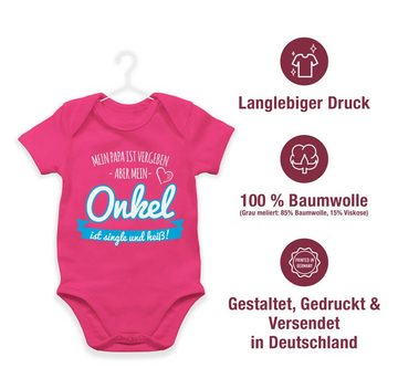 Shirtracer Shirtbody Mein süßer Onkel ist Singel Sprüche Baby