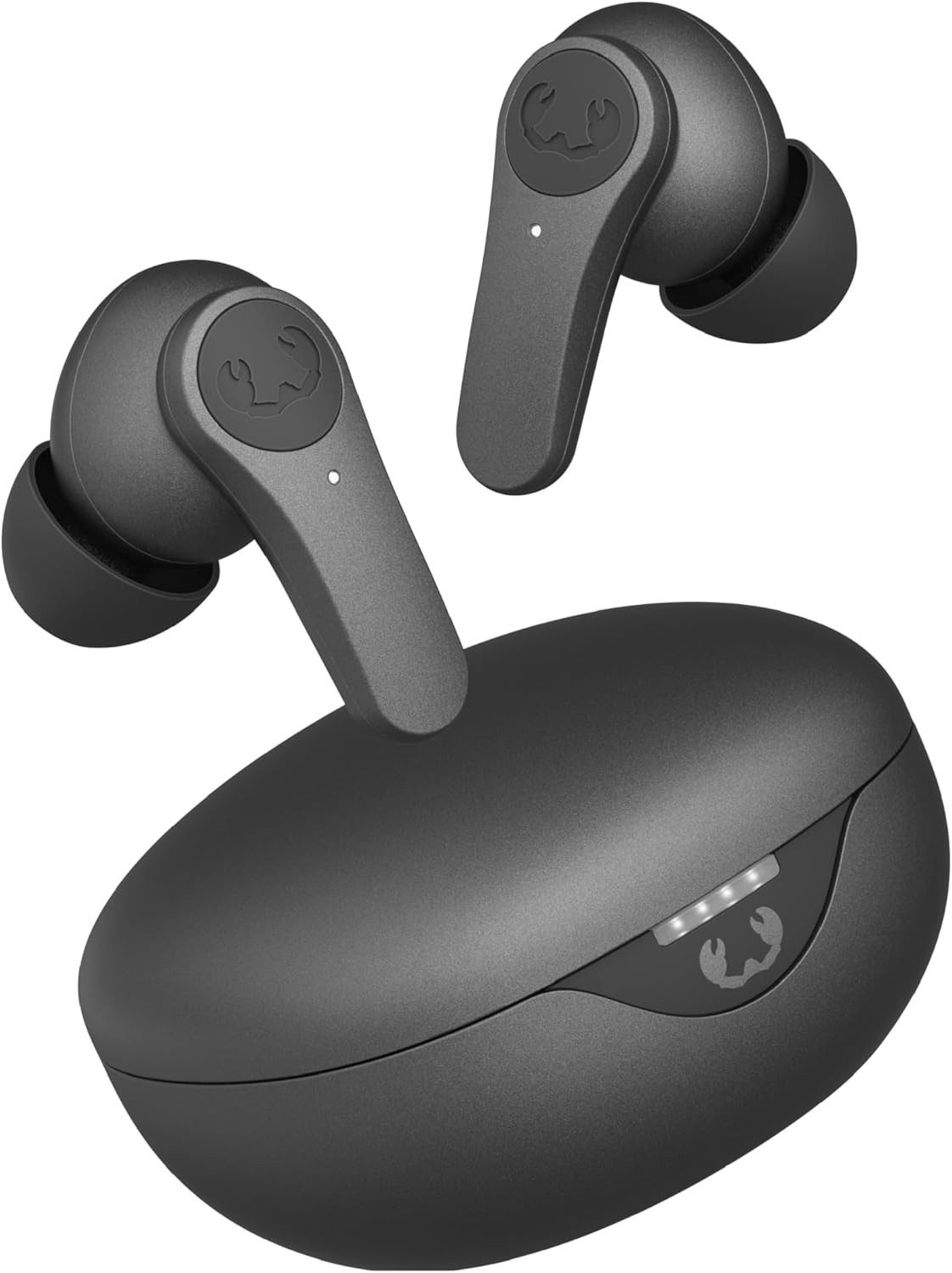 Fresh 'n Rebel Premium True Wireless Kopfhörer mit ANC und Ambient Sound In-Ear-Kopfhörer (Lange Akkulaufzeit mit bis zu 30 Stunden Spielzeit für stundenlanges Musikhören unterwegs., Langlebiger Musikgenuss mit Multipoint-Verbindung und Sprachsteuerung)
