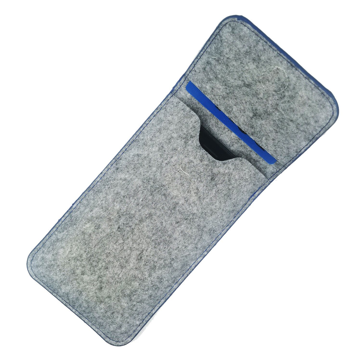 K-S-Trade Handyhülle für Oppo Find X8s, Handy Schutz Hülle Schutzhülle Handyhülle Filztasche Pouch