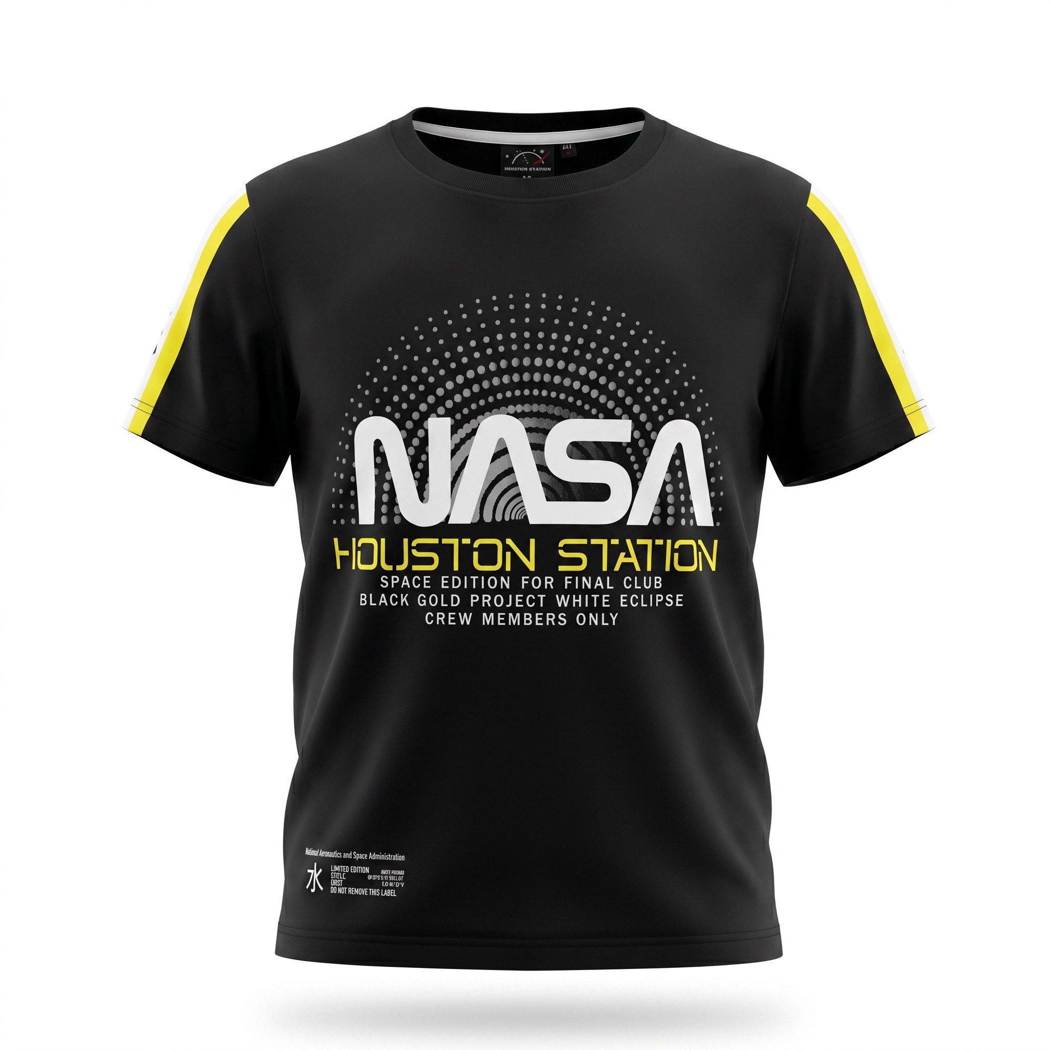 NASA Print-Shirt NASA Space Center Jungen T-Shirt 104–128 Baumwolle Rot Blau Schwarz