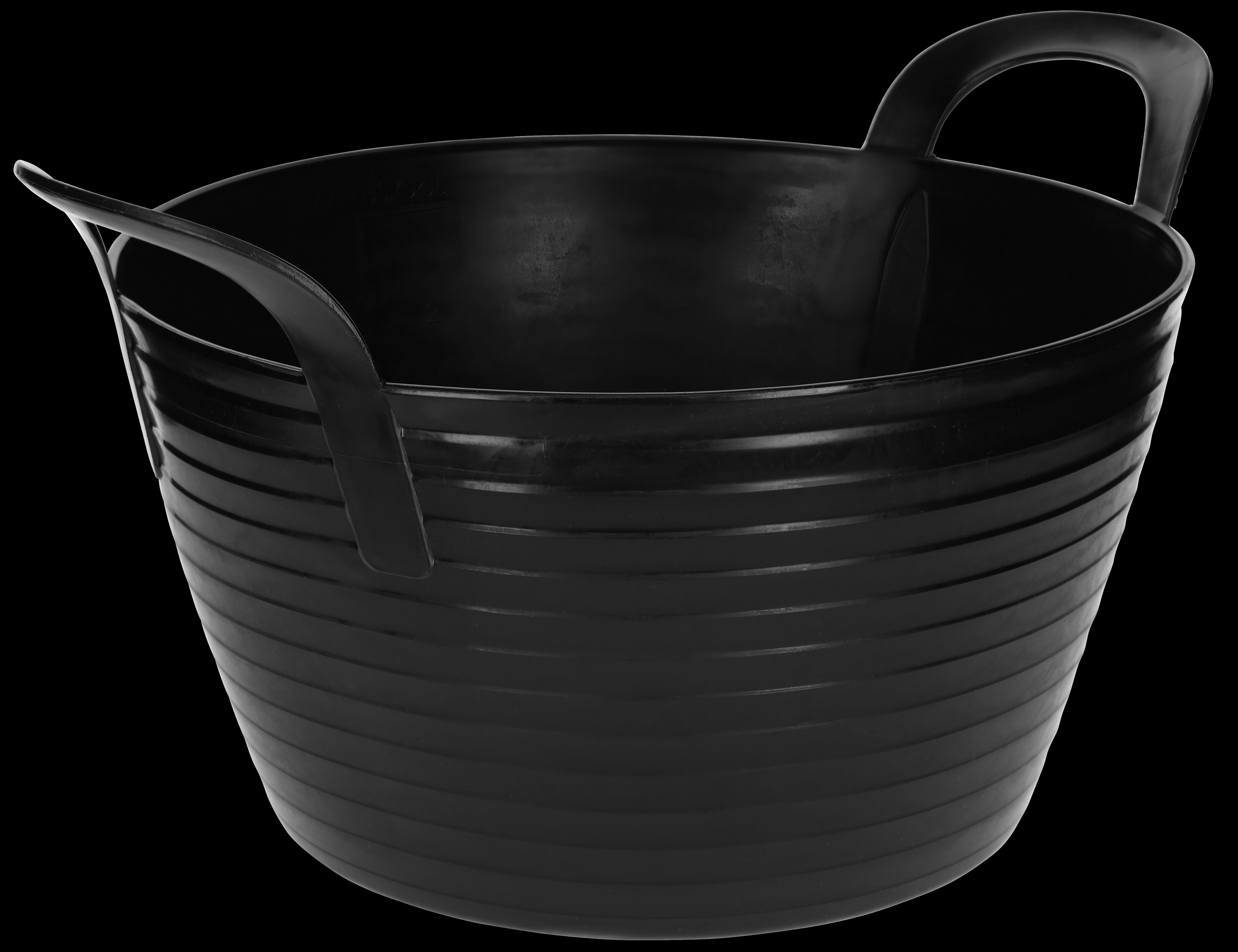 Futterstation Kerbl Trog FlexBag schwarz (Fassungsvermögen 12 Liter, Futtereimer)