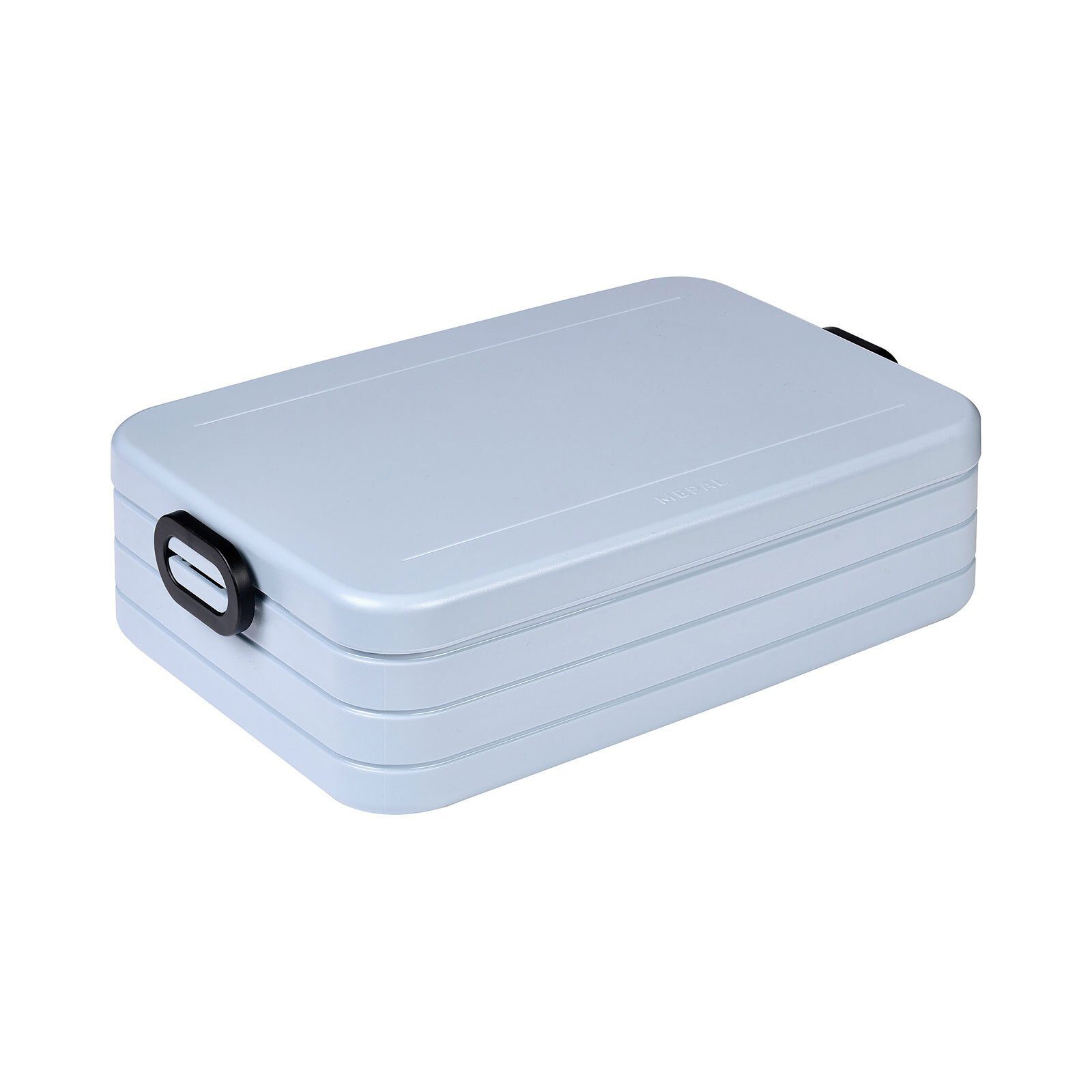 Mepal Lunchbox Take Spülmaschinengeeignet Bento-Lunchbox Break Material-Mix, Large Nordic Blue a 1500 ml, (1-tlg)