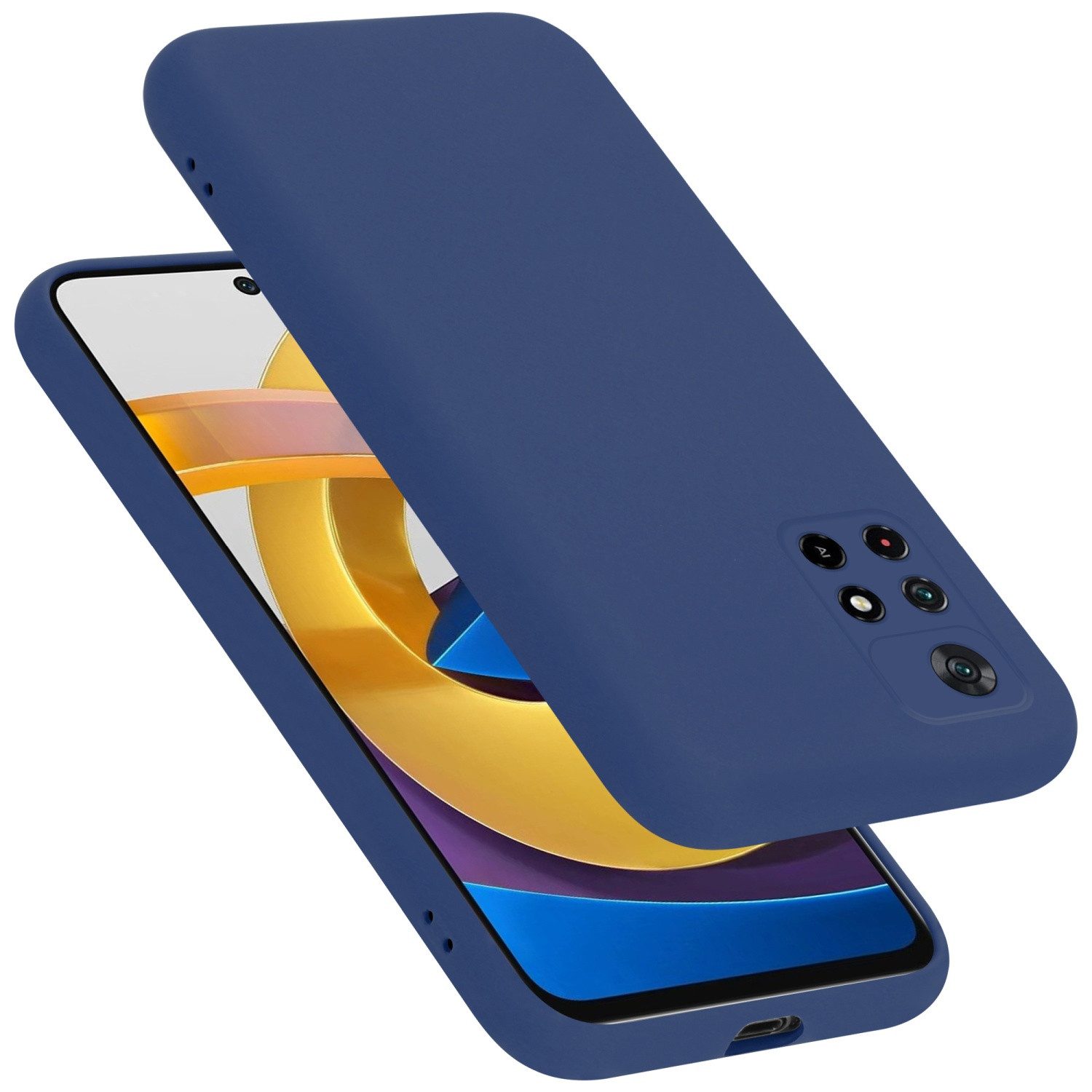 Cadorabo Handyhülle für Xiaomi POCO M4 PRO 5G Hülle Xiaomi POCO M4 PRO 5G, Flexible Hülle TPU Silikon Schutzhülle Back Cover Case