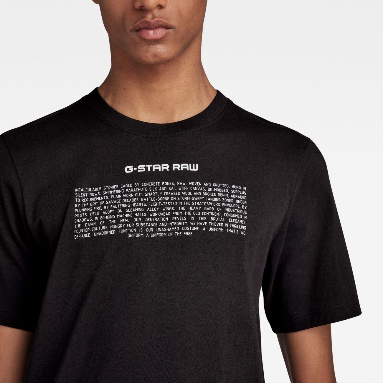 G-STAR T-Shirt Poem slim r t (1-tlg)