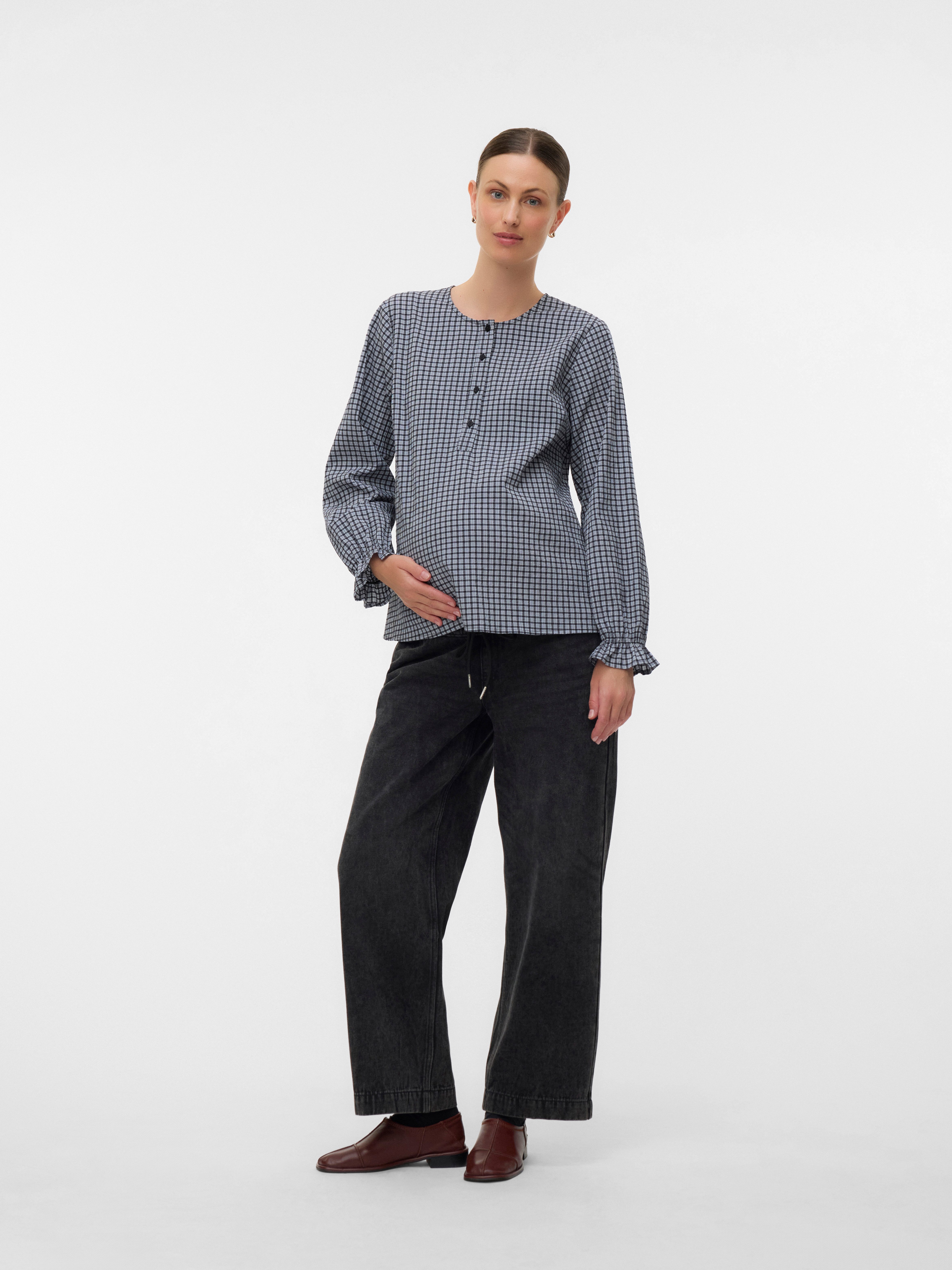 Mamalicious Umstandsjeans MLVALENCIA ELASTIC JEANS NOOS