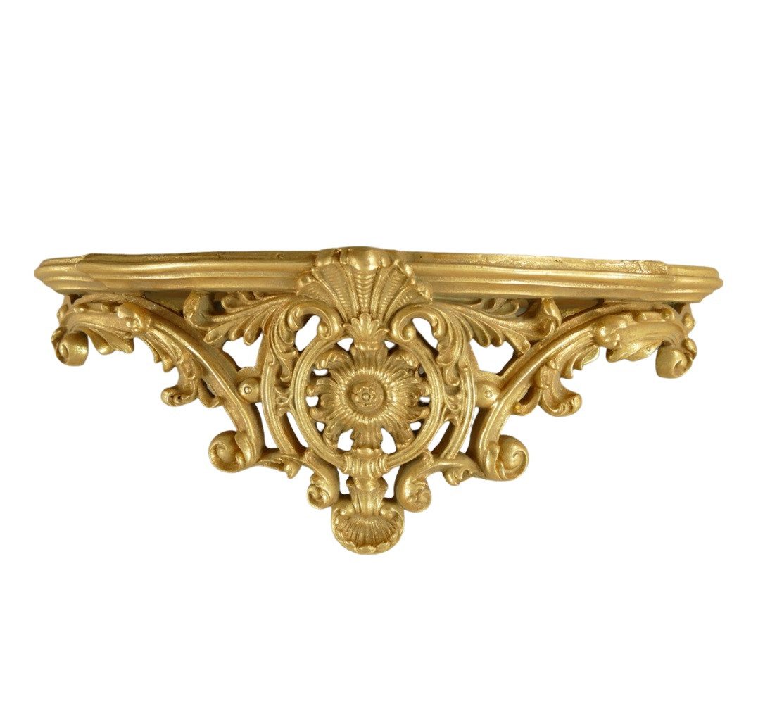 Linoows Wandregalhalter Wandkonsole Barock Konsole Uhrenkonsole günstig online kaufen