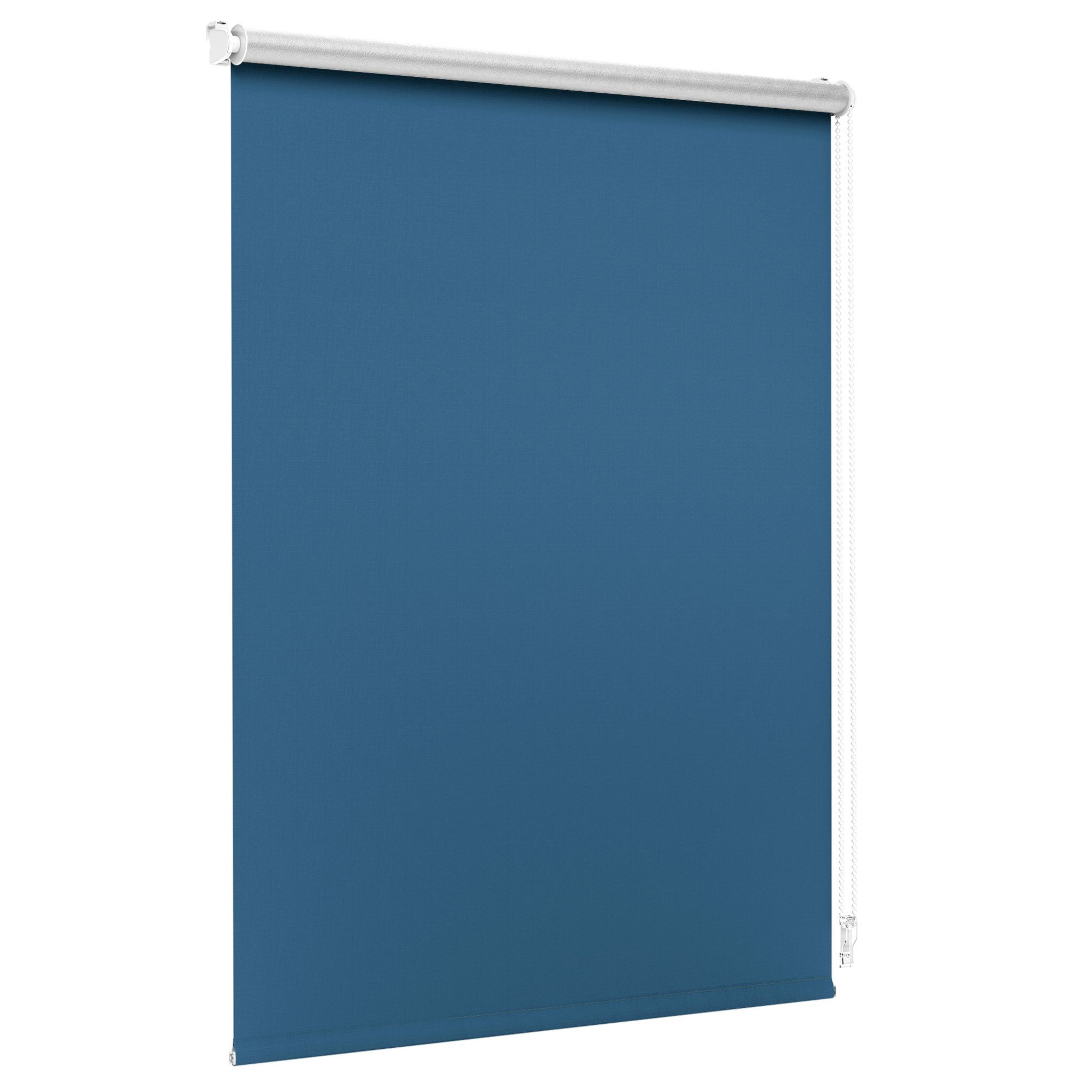 Verdunklungsrollo Standard Thermorollo, Klemmbar, 30 x 120 cm, dunkelblau, günstig online kaufen