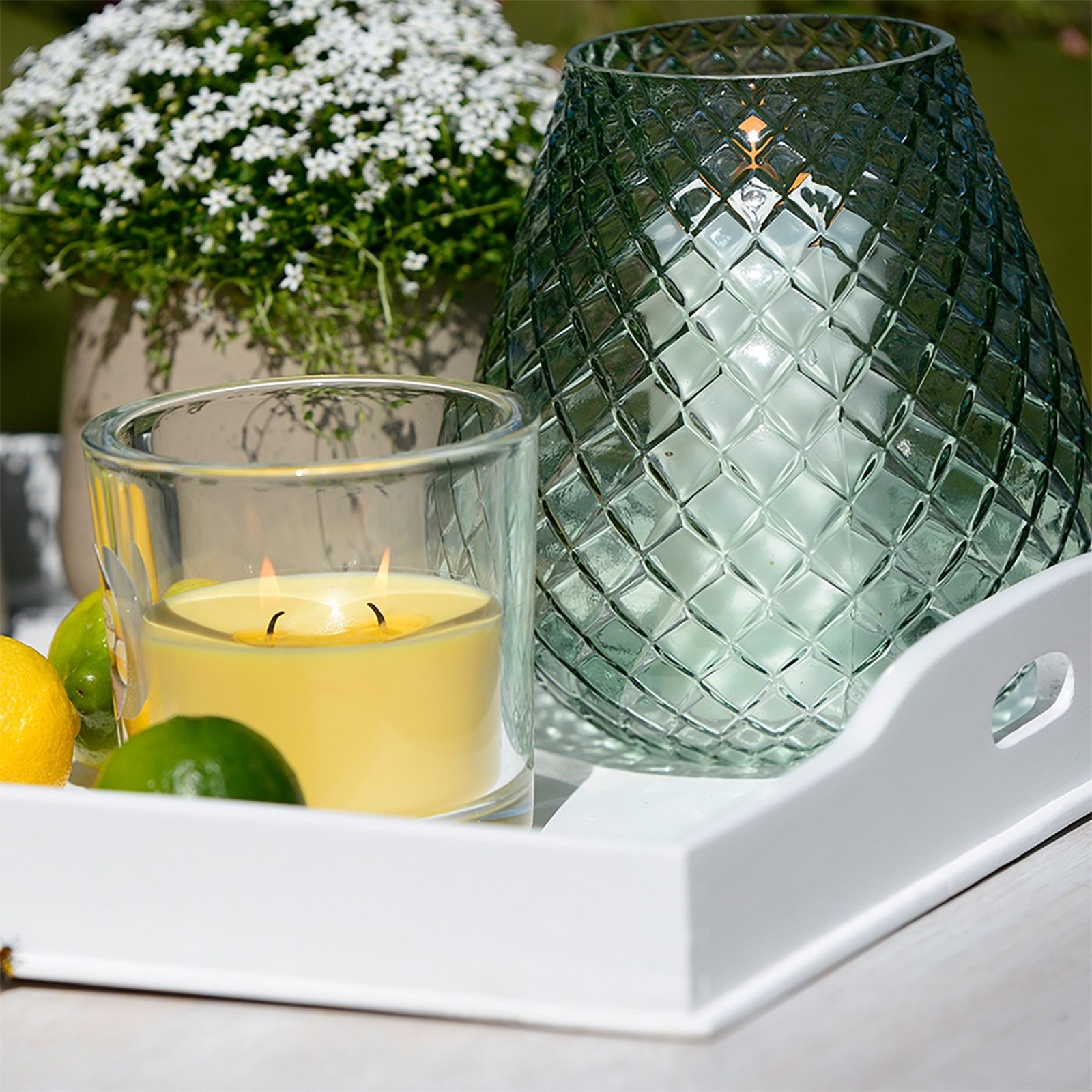 ECI Tools Duftkerze Citronella 2-Docht-Kerzen-Glas groß günstig online kaufen