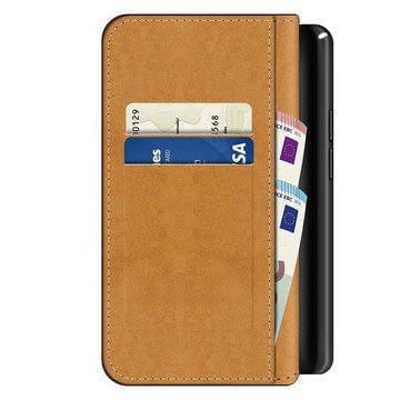 CoolGadget Handyhülle Book Case Handy Tasche für Samsung Galaxy J7 2016 (J720) 5,5 Zoll, Hülle Klapphülle Flip Cover für Samsung J7 2016 Schutzhülle stoßfest