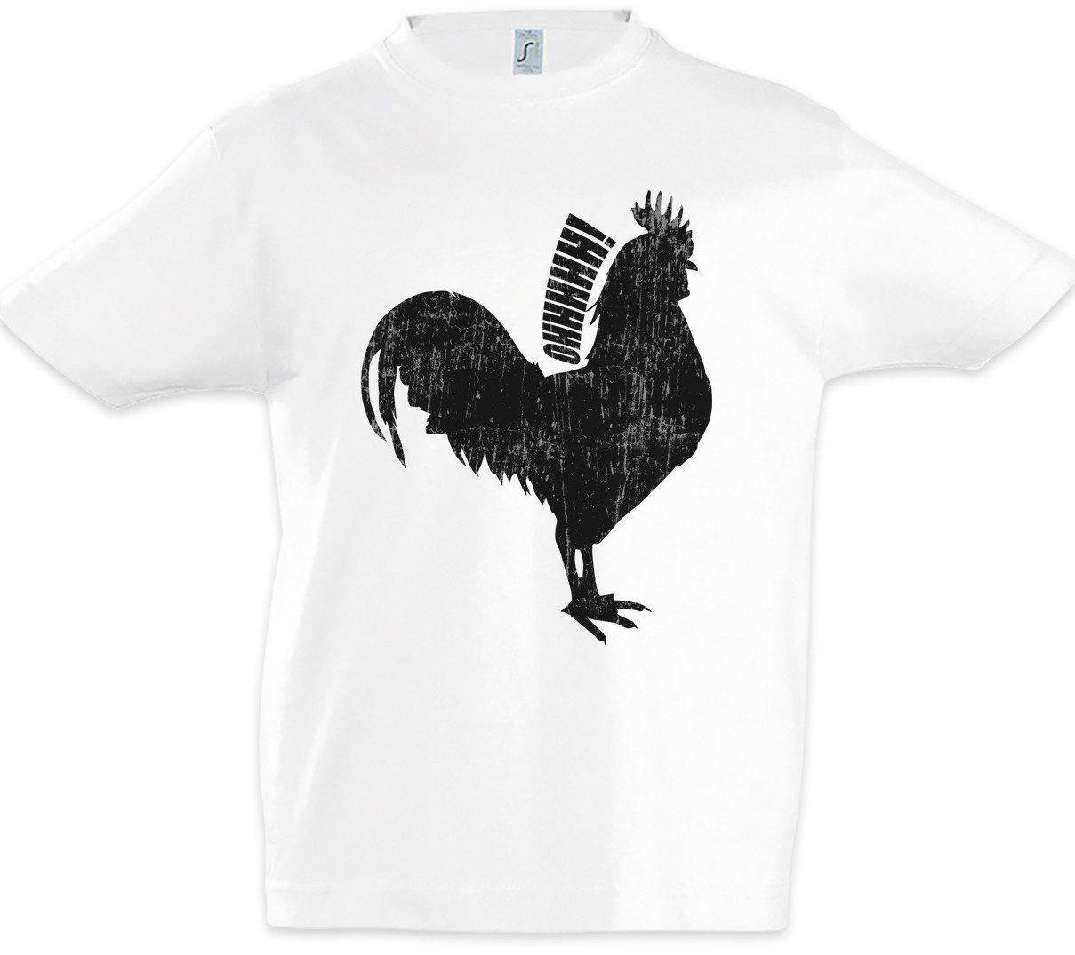 Urban Backwoods Print-Shirt Oh Cock Kinder T-Shirt Cocky Hahn Kikeriki Stolz Arrogant Stolz Proud (1-tlg) Pride Man Men Boy