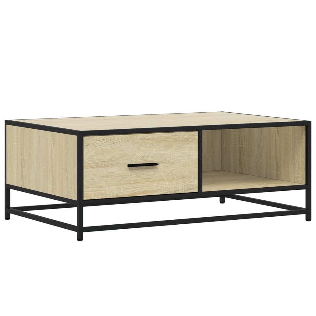 vidaXL Couchtisch Couchtisch Sonoma-Eiche 90x57x35 cm günstig online kaufen
